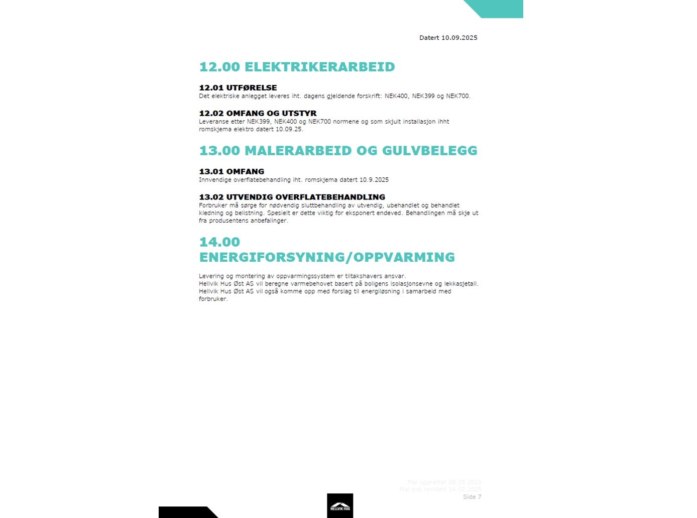 Leveransebeskrivelse- side. 4