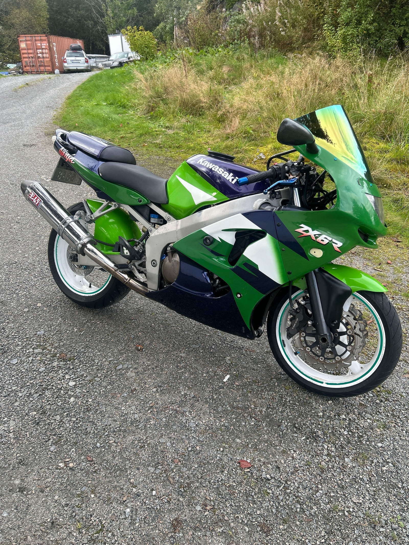 mer 1998 Kawasaki ZX6R on the dyno. - YouTube