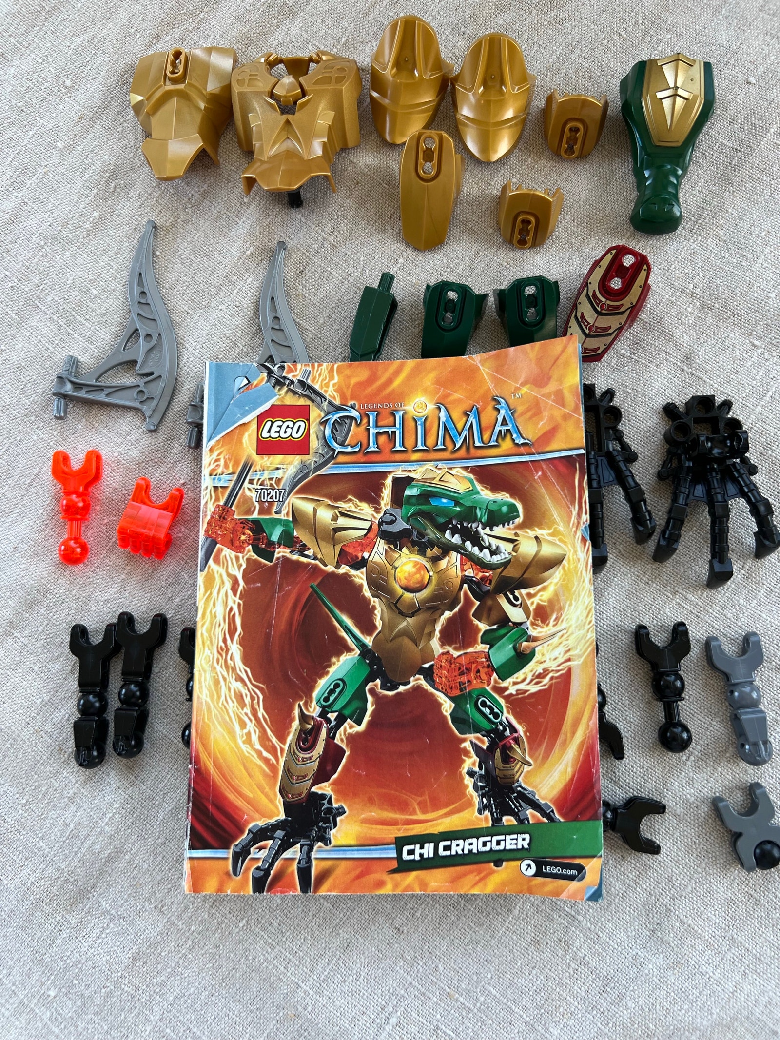 LEGO Legends of Chima Chi Cragger sett 70207 FINN-torget