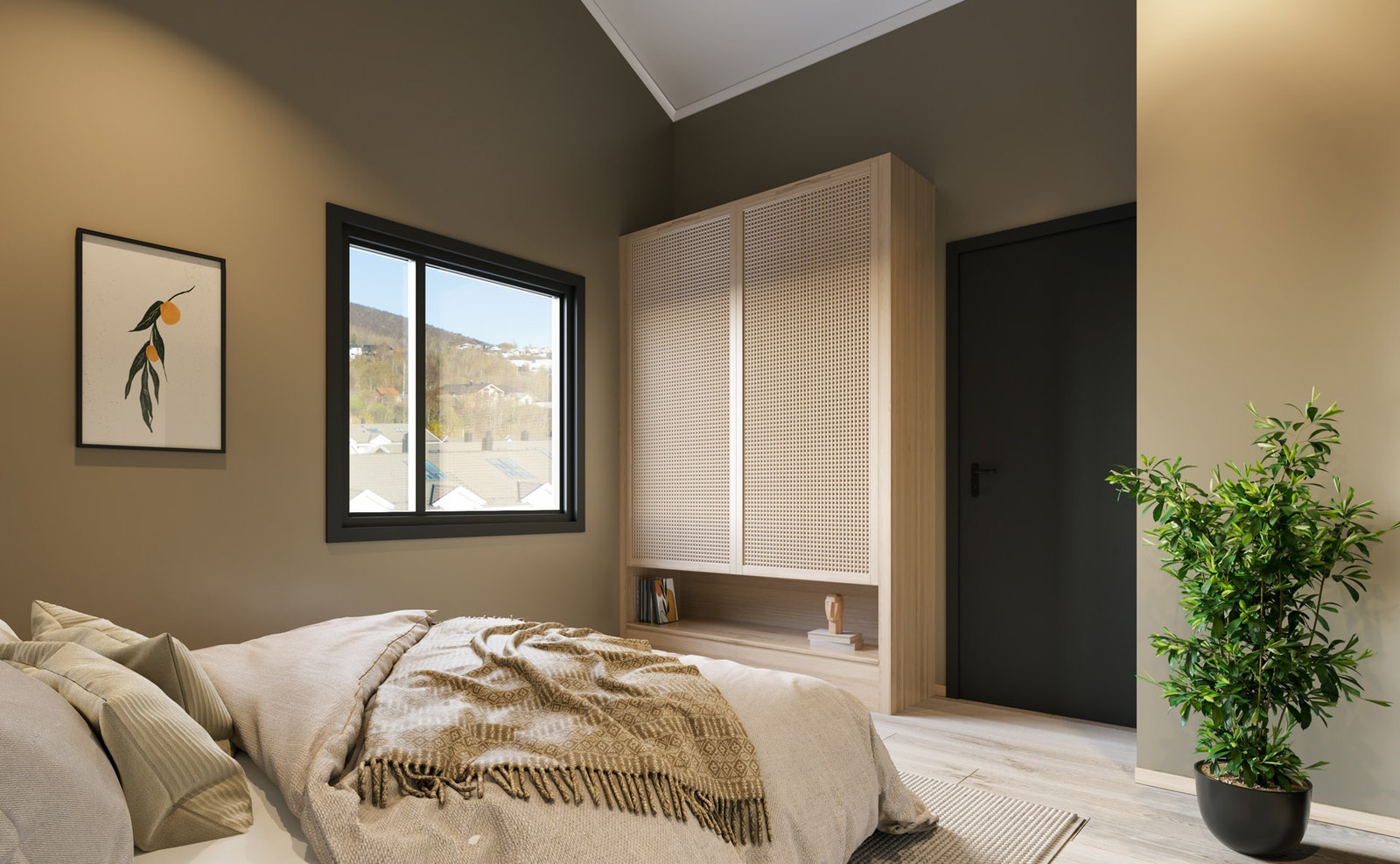 Illustrasjon Master Bedroom