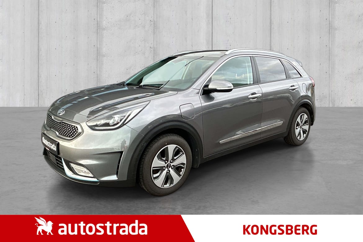 Kia Niro 1,6 Plug-in Hybrid Exclusive/ACC/SKINN/KROK/NAVI/CARPL 2018, 125 500 km, kr 158 900,-