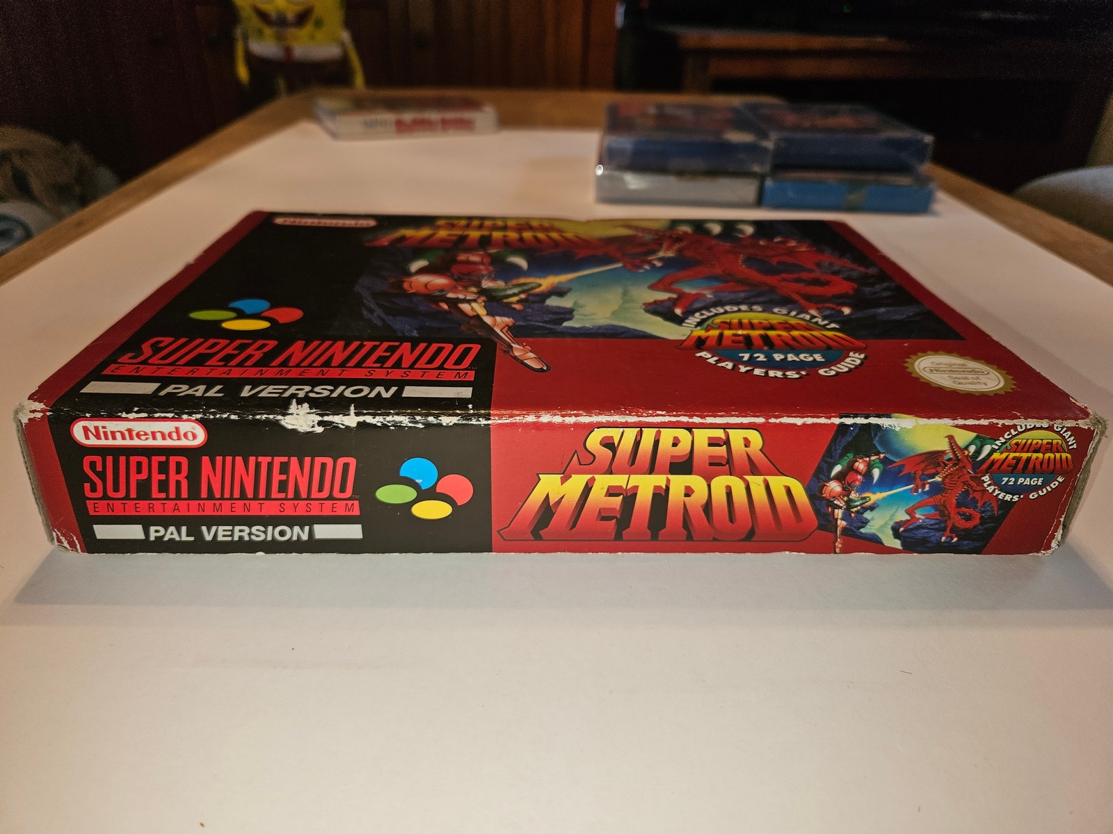 Super Metroid BIG BOX UKV Super Nintendo FINN-torget