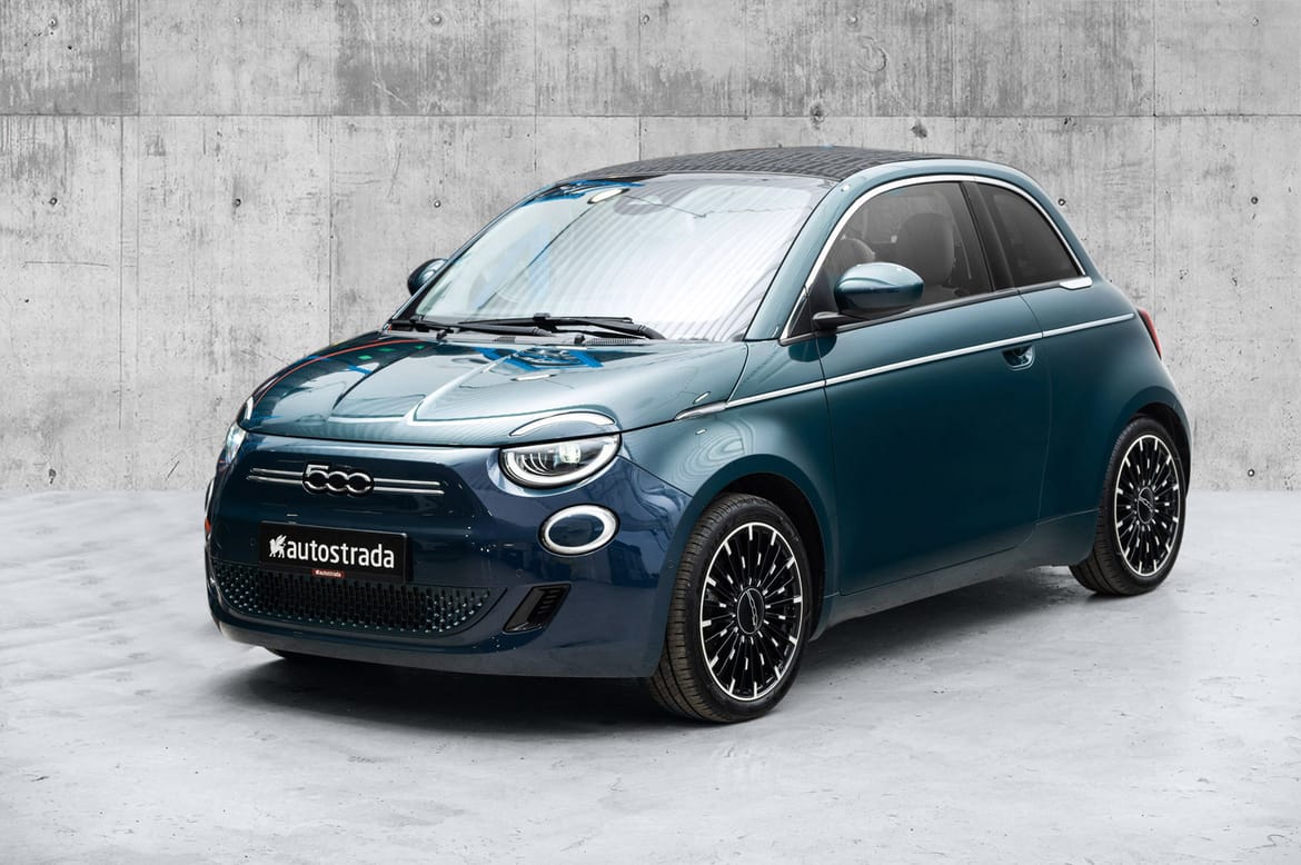 Fiat e|Skinn|ACC|R.kamera|Carplay 2021, 21 500 km, kr 209 000,-