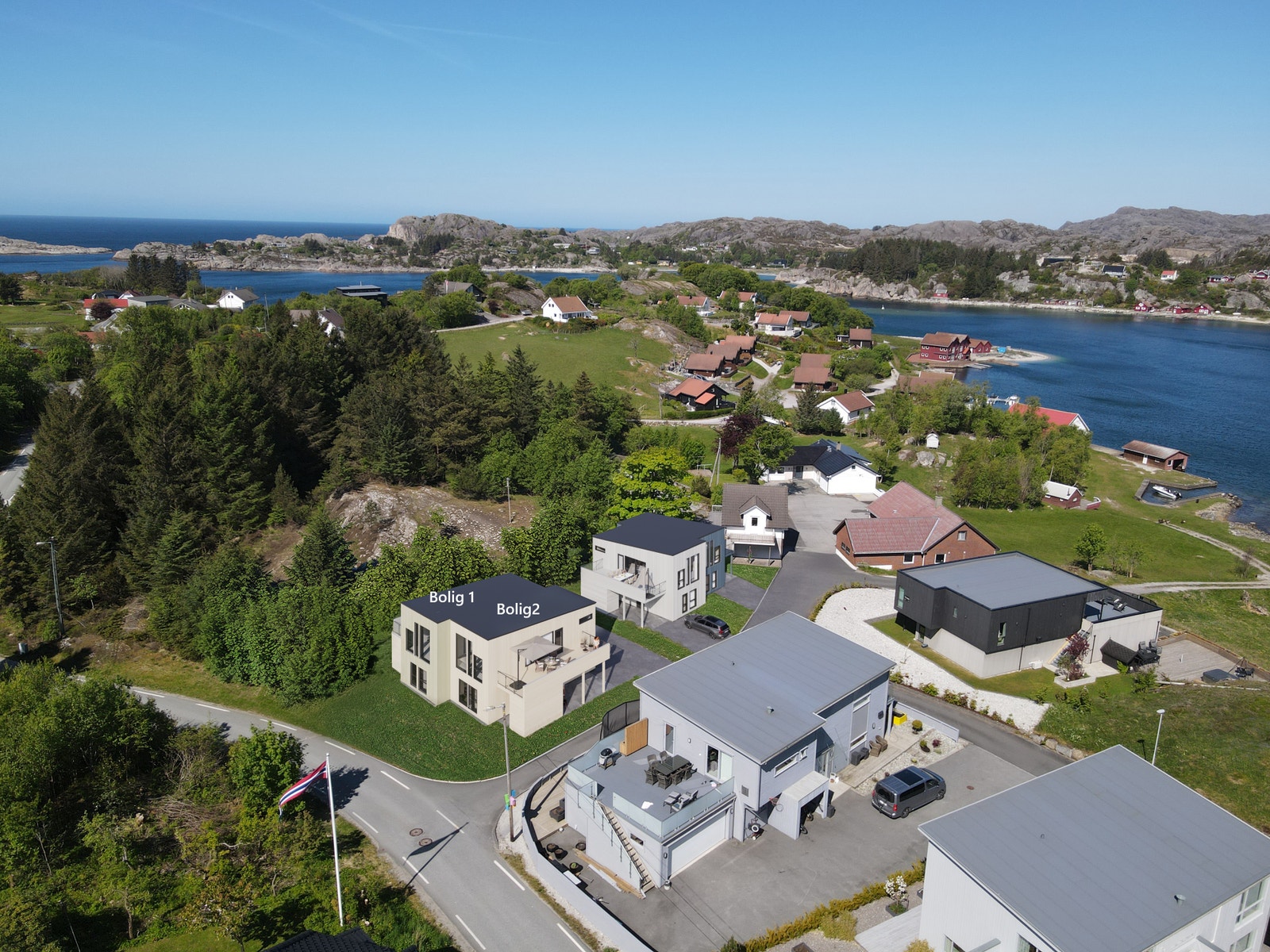 Bolig 1 og 2 til salgs