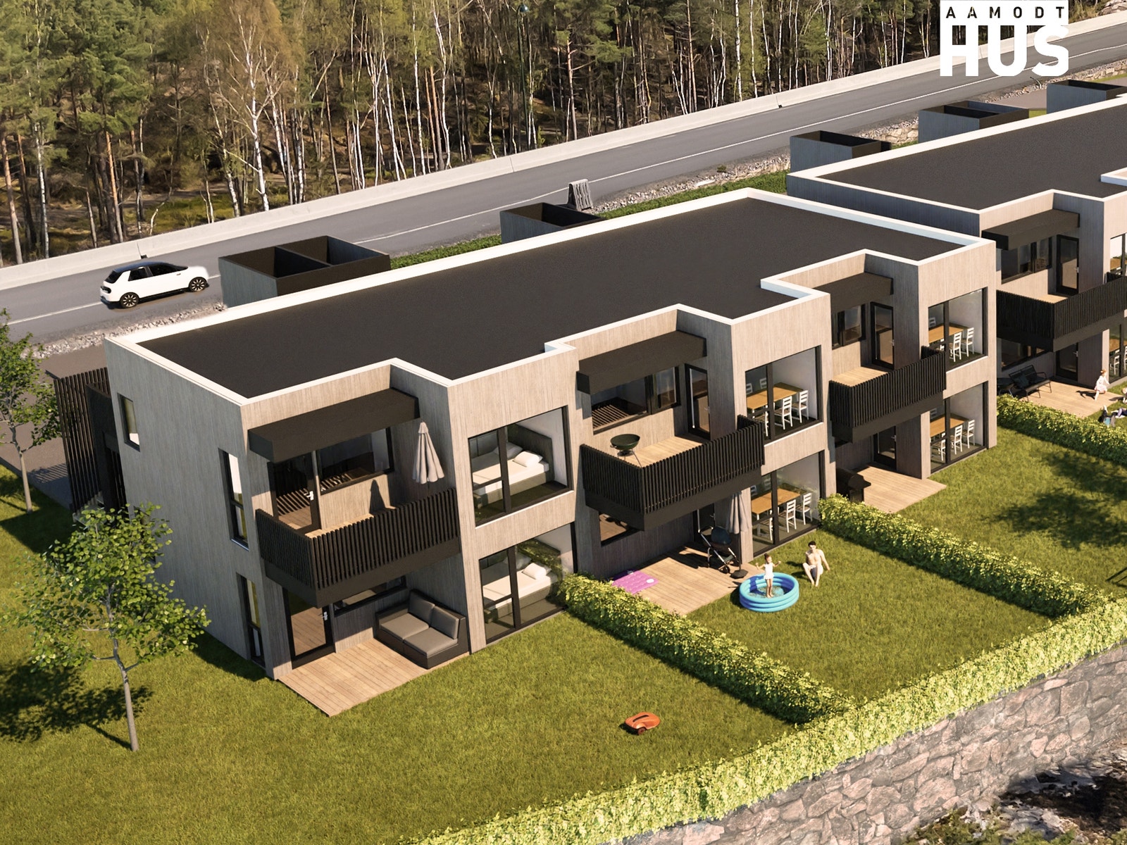 Image #0 Søgne/ Langenes - TRINN 2 - Nye 3-roms selveierleiligheter inkludert parkering. Solrik beliggenhet.