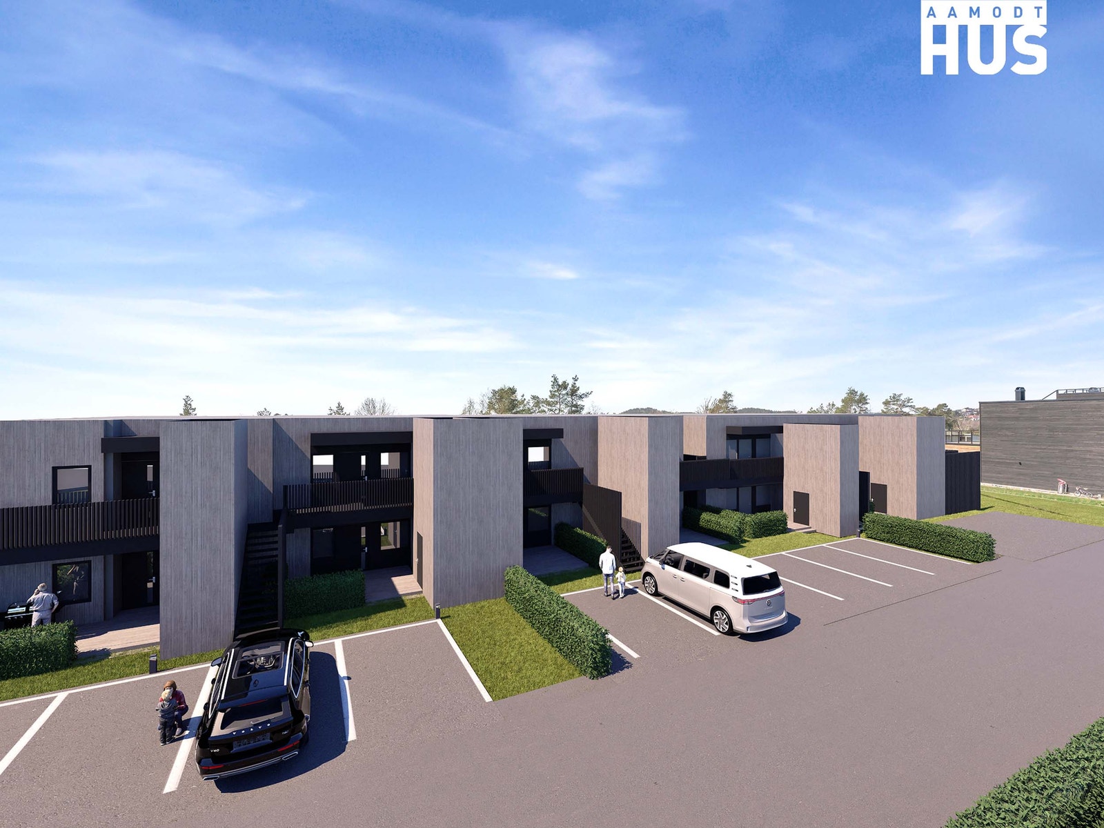 Image #5 Søgne/ Langenes - TRINN 2 - Nye 3-roms selveierleiligheter inkludert parkering. Solrik beliggenhet.