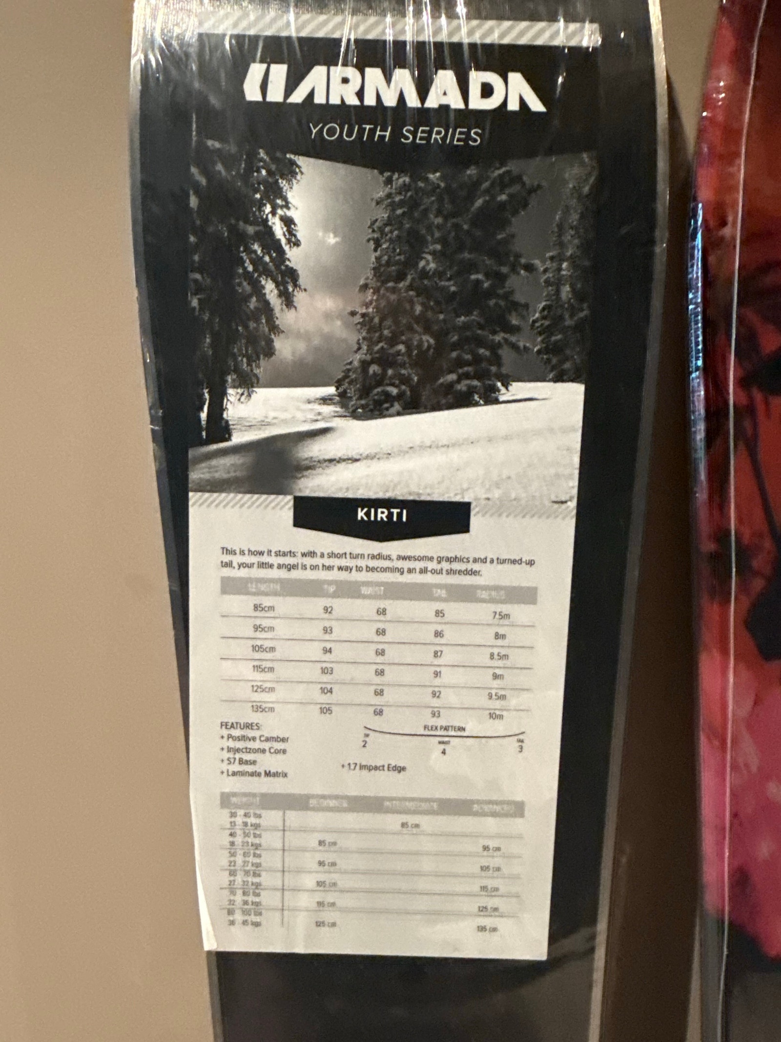 ARMADA KIRTI 115 ビンディング付き ARMADA KIRTI 115 ビンディング付き