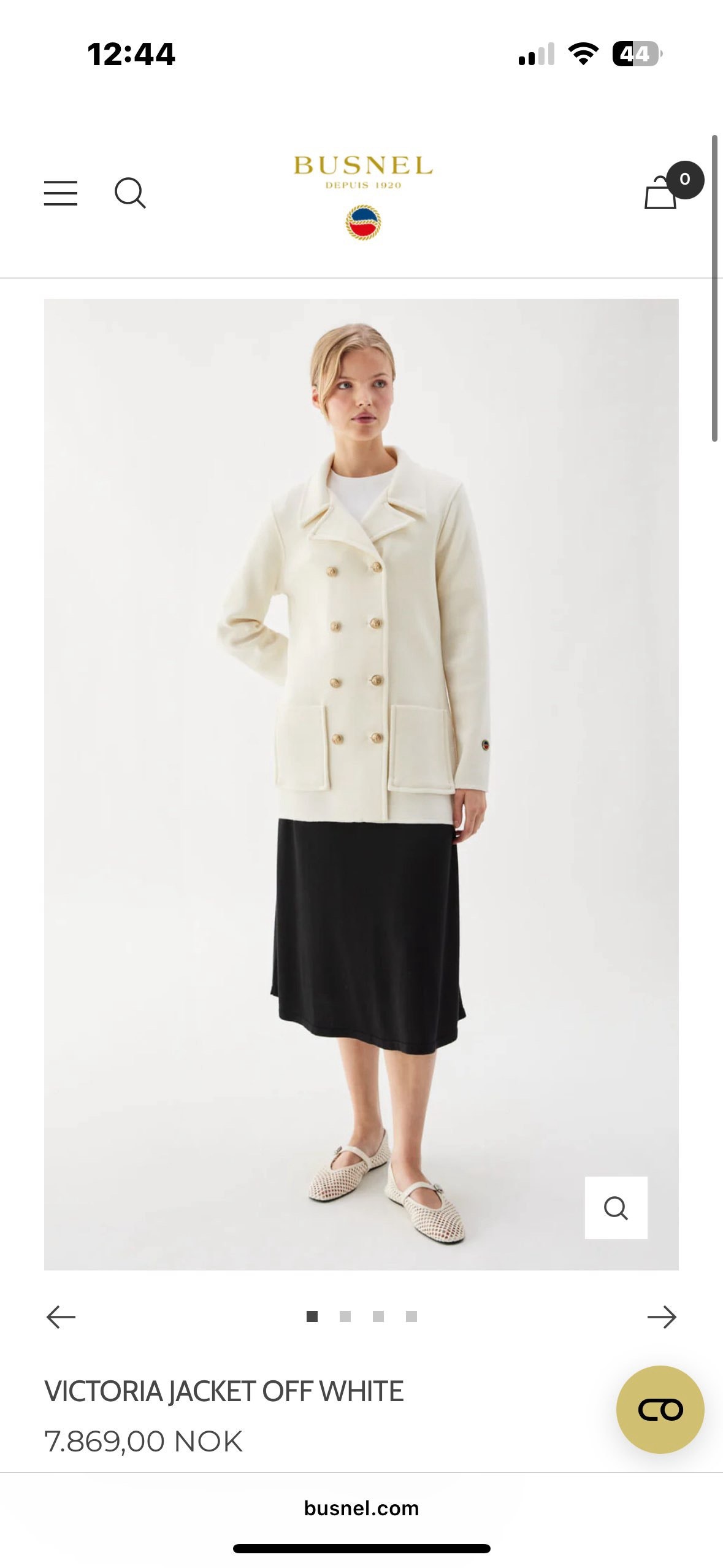 Busnel Victoria-jakke str 38 FINN-torget