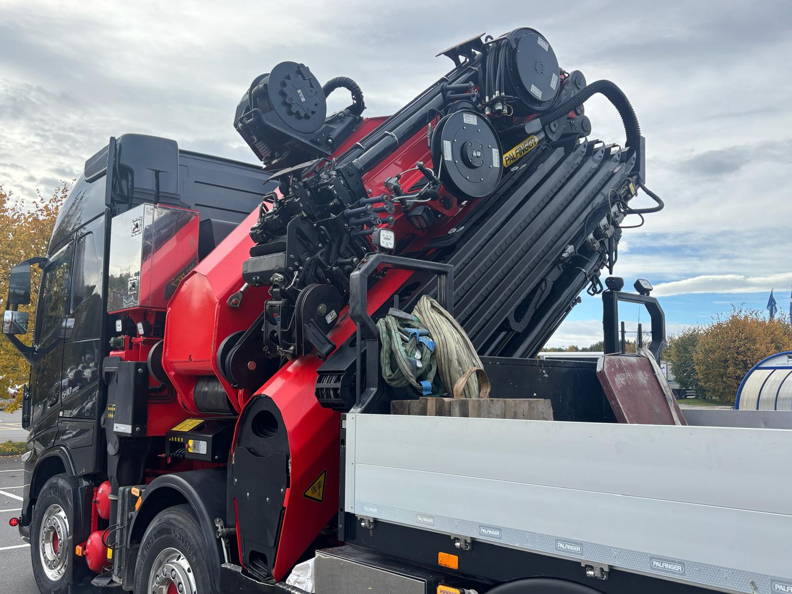 Til salgs: Volvo FH540 kranbil Palfinger 165 tm Jibb Vinsj