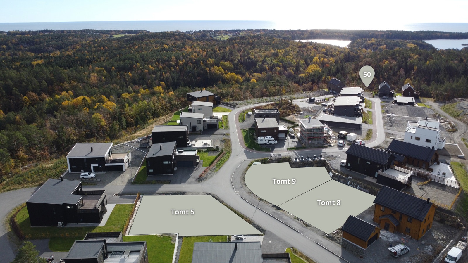 Byggpartnere har flere tilgjengelige tomter igjen på Tybakktoppen. Kontakt oss for visning og mer informasjon.