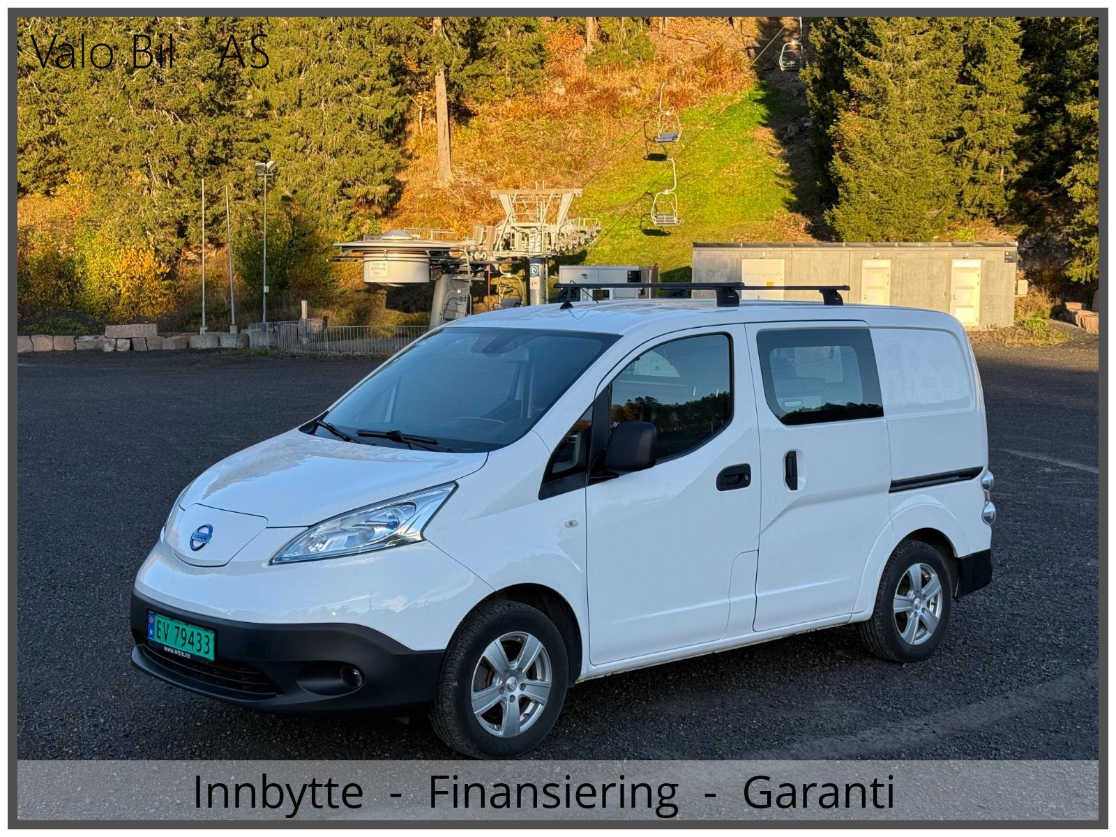 Bruktbil til salgs: Nissan e-NV200 2019 Hvit 109 hk Kasse