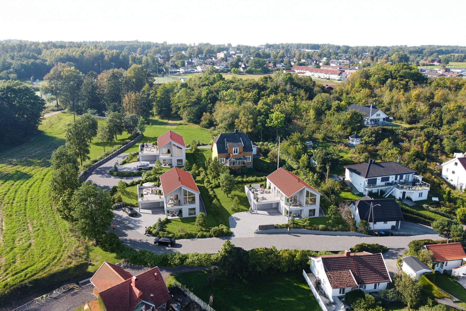 Det er bakre bolig som er til salgs