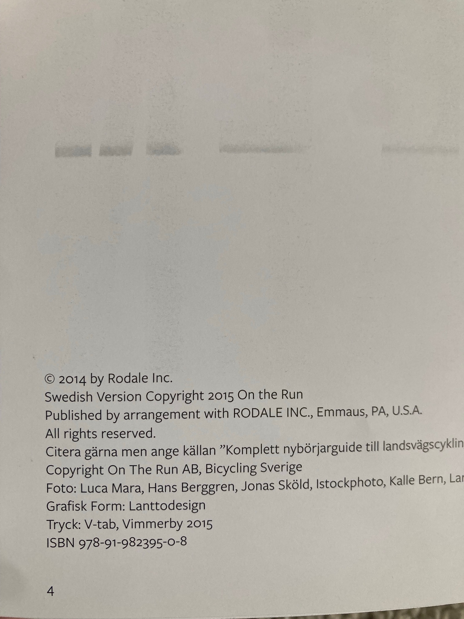 Stora Cykelboken grunderna till landsvägscykling FINN-torget