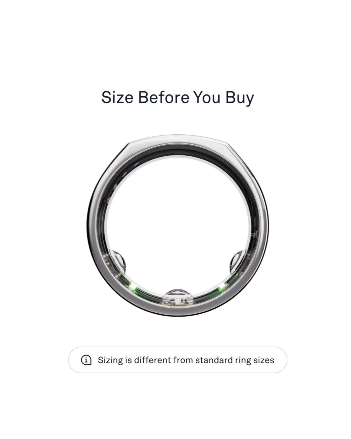 ボディ・フェイスケア Oura Gen3 Heritage Silver Size 9 ボディ