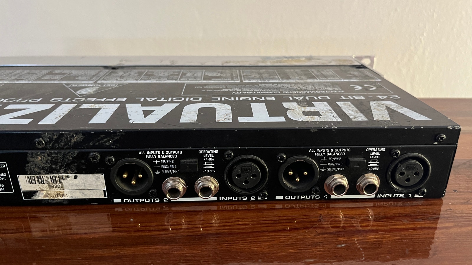 BEHRINGER｜DSP1000P VIRTUALIZER マルチエフェクター Virtualizer Pro DSP1000P - Behringer Virtualizer Pro DSP1000P