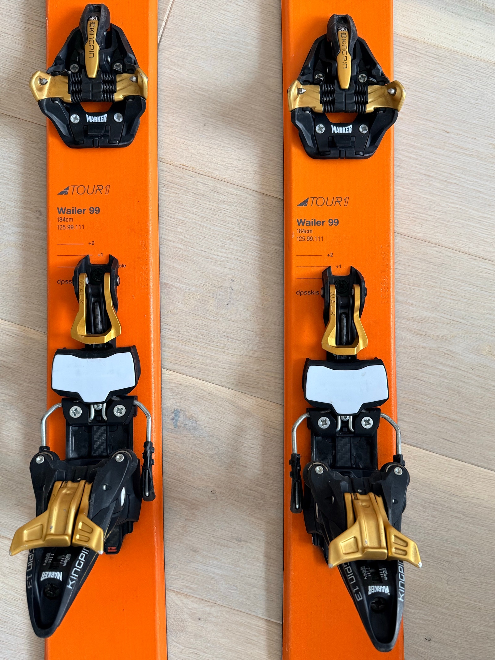 DPS Wailer F99 184cm 　テレマーク　フリーライド穴あり DPS Wailer F99 184cm テレマーク フリーライド穴あり DPS