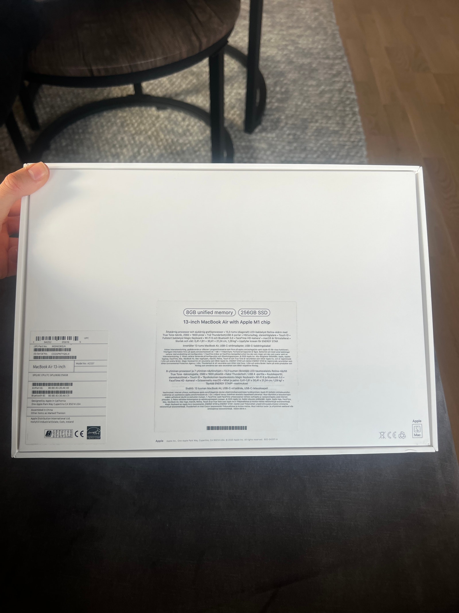 MacBook Air M1 fra 2022 FINN-torget