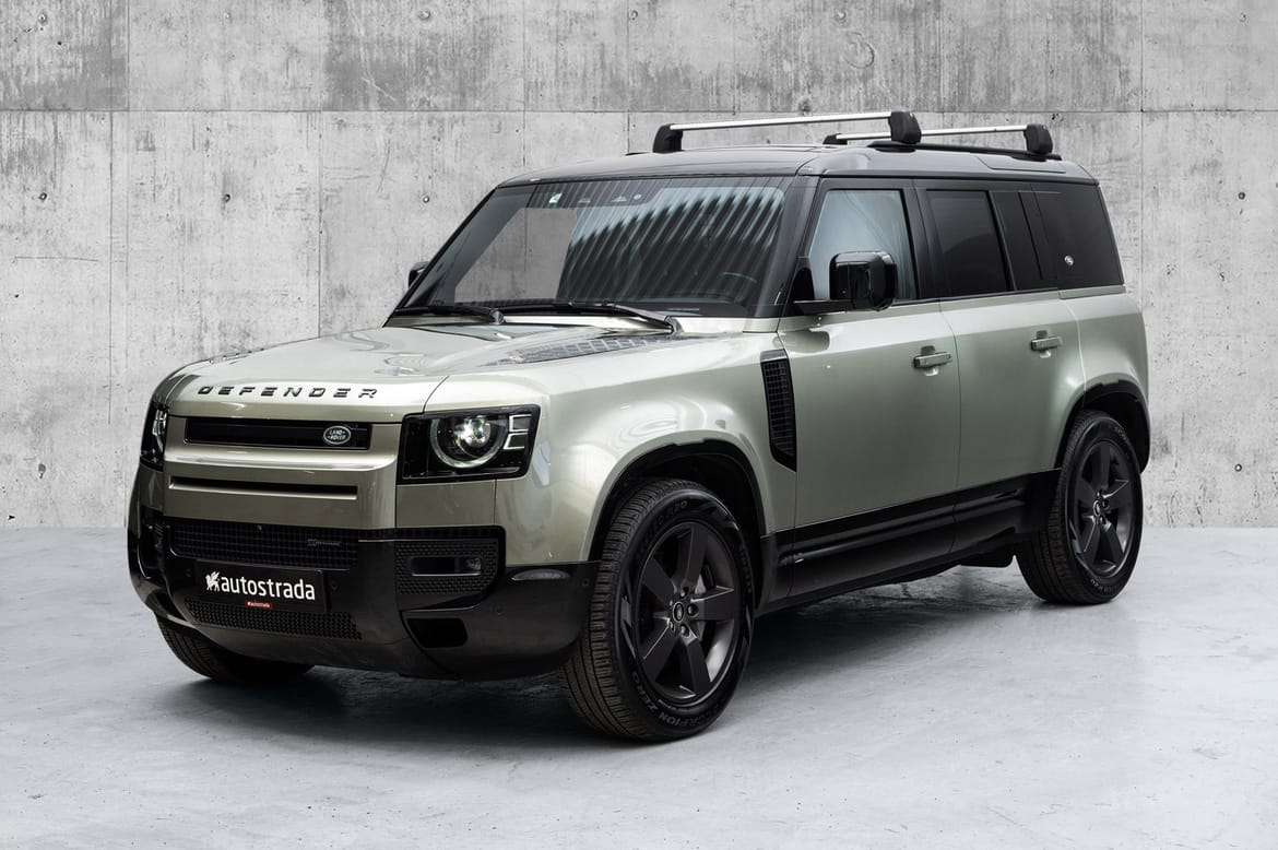 Land Rover Defender 110 D300 MHEV|3-seter|H.Feste|Oppv.Ratt|El.sete| 2023, 70 900 km, kr 849 000,-