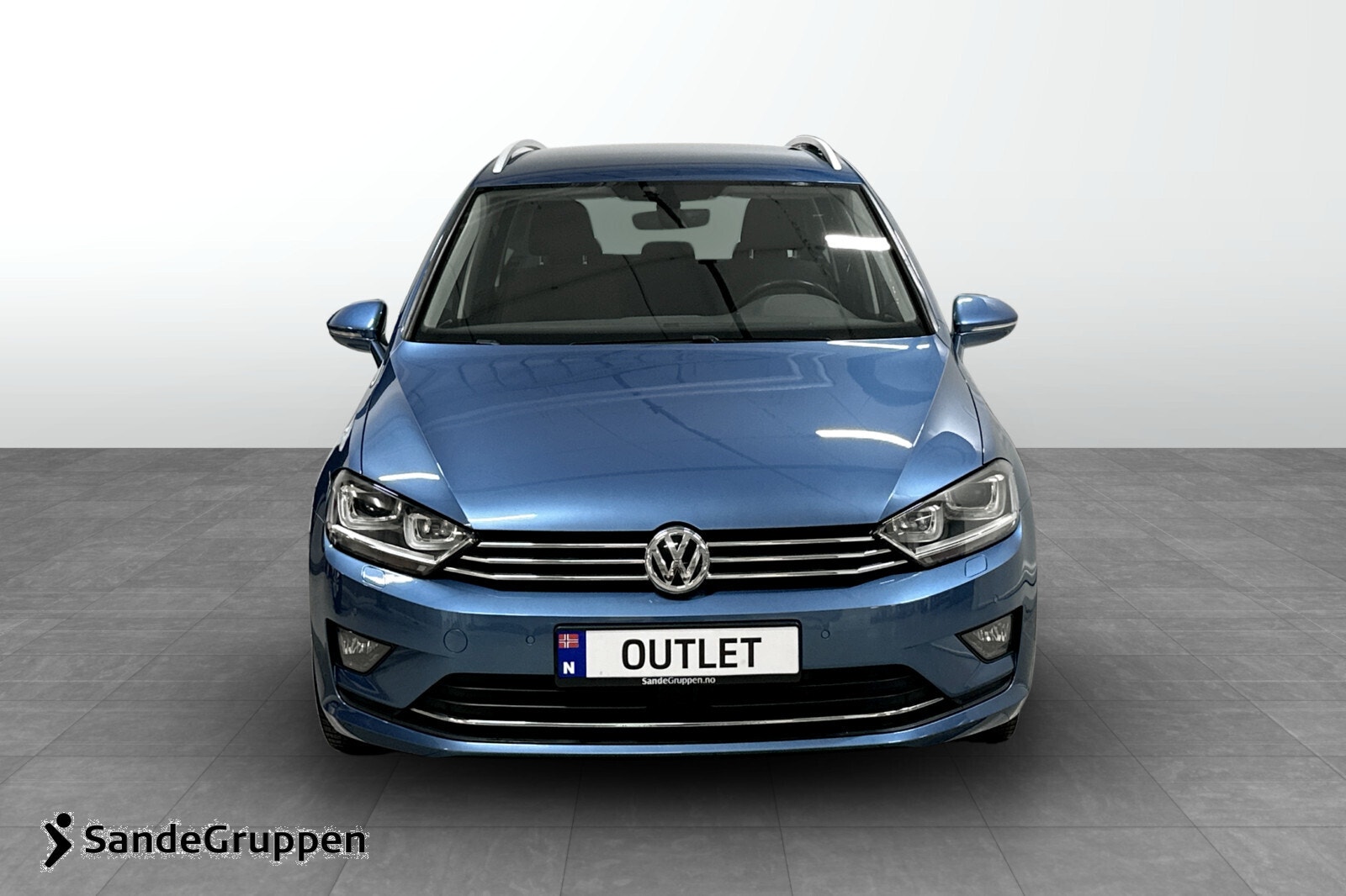 Bruktbil til salgs: Volkswagen Golf Sportsvan 2017 Blå 150