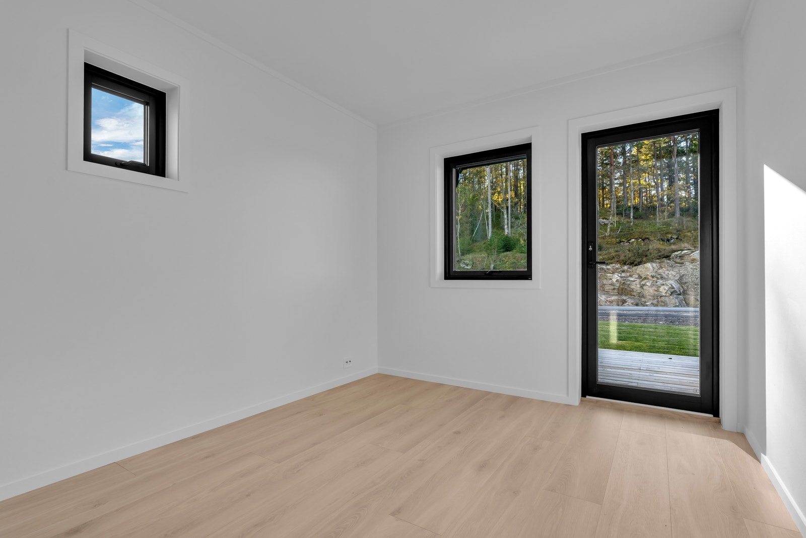 Soverom i praktikantdel