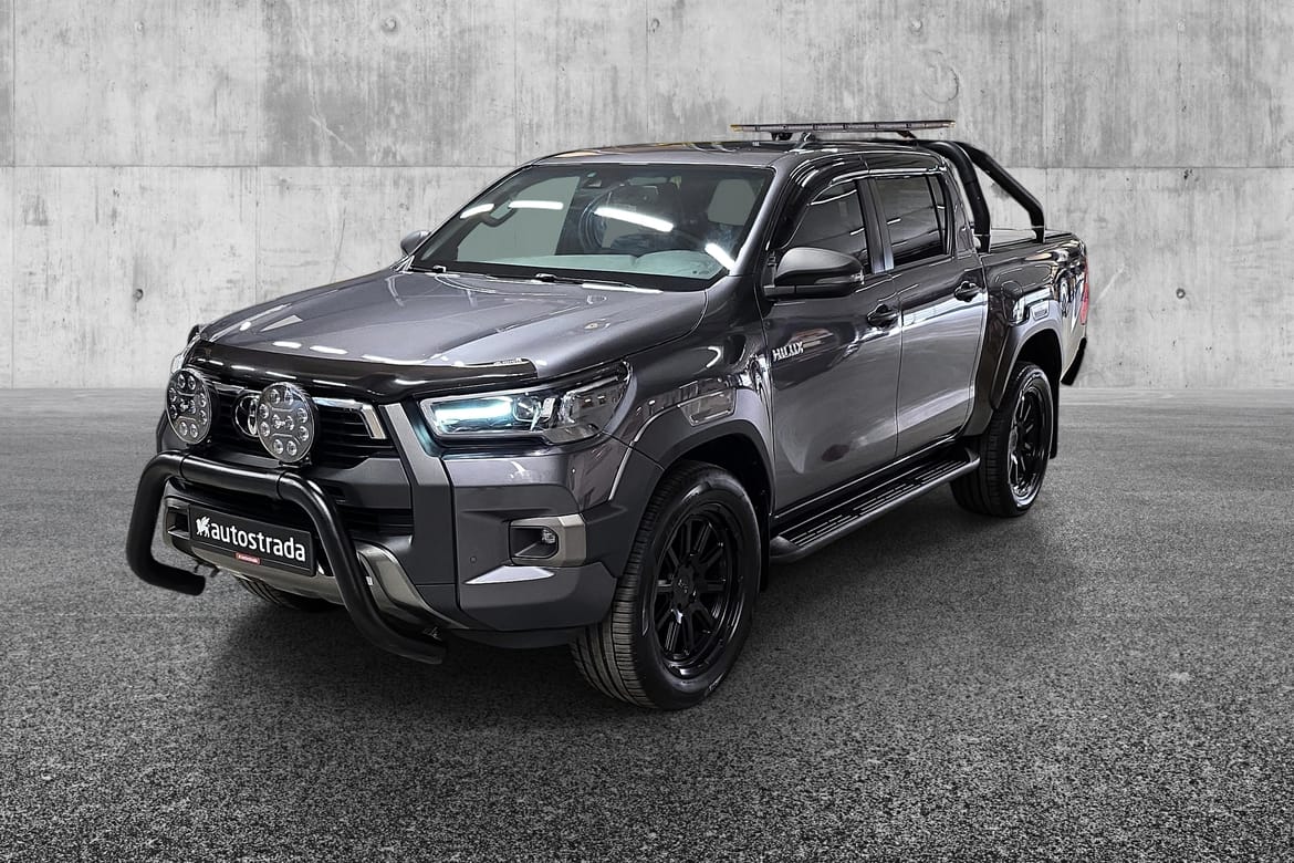 Toyota HiLux 204HK Automat D cab/ Dieselvarmer/Godt utstyrt/ 2022, 91 140 km, kr 549 000,-