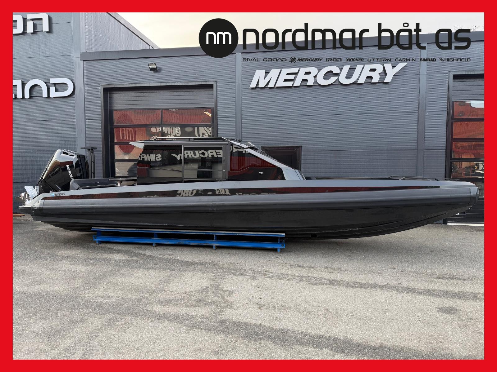 Bilde av 'IRON Boats 907 Coupè - Mercury 400HK V10 - SE DEN I SHOWROOMET VÅRT'