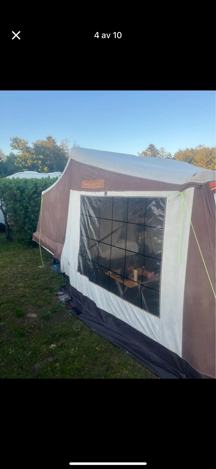 Campingvogn til salgs: Camp-Let GLX 1983 Soveplasser