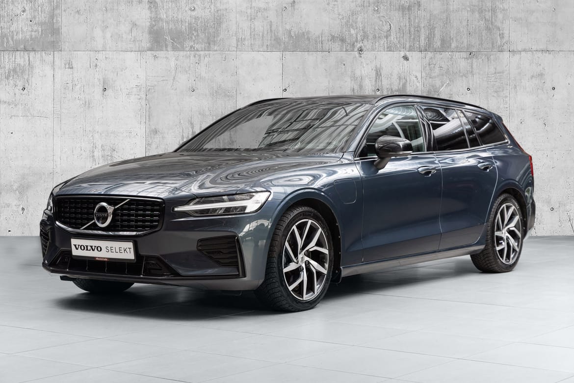 Volvo V60 T6II LONG RANGE/HK/KROK/MINNE/SKINN/EL.BAKLUKE 2022, 57 900 km, kr 499 000,-