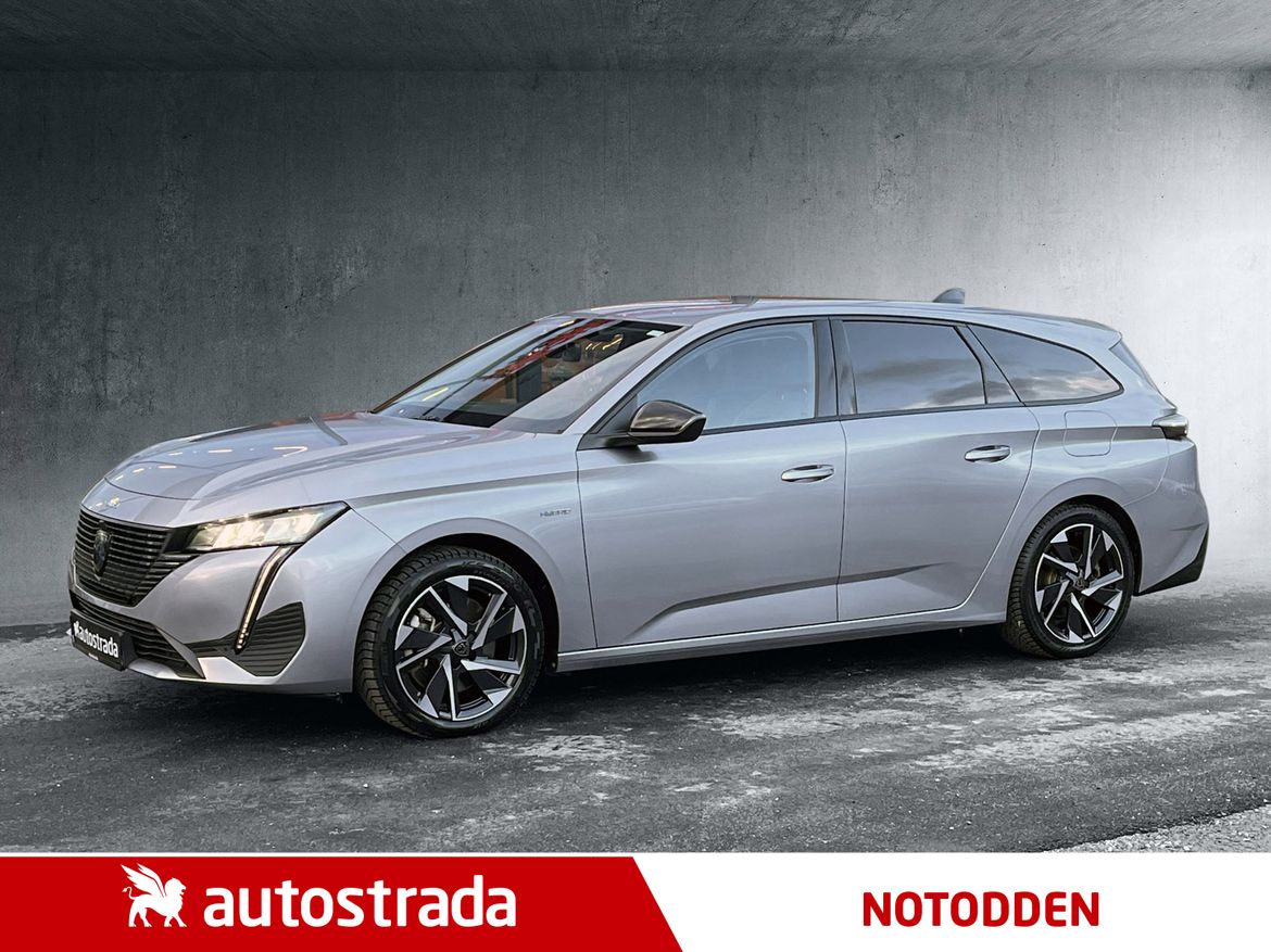 Peugeot 308 SW Allure PHEV 180 hk, Rattvarme, Adaptiv Cruise 2023, 39 871 km, kr 329 000,-