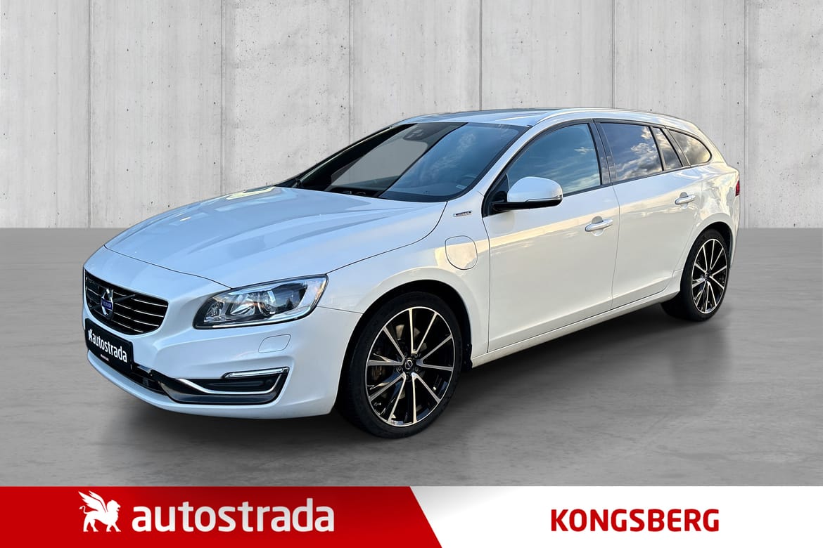 Volvo V60 D6/TWIN ENGINE HYBRID/SUMMUM/4x4/ACC/SKINN/H.F/VARMER+ 2018, 93 000 km, kr 238 900,-