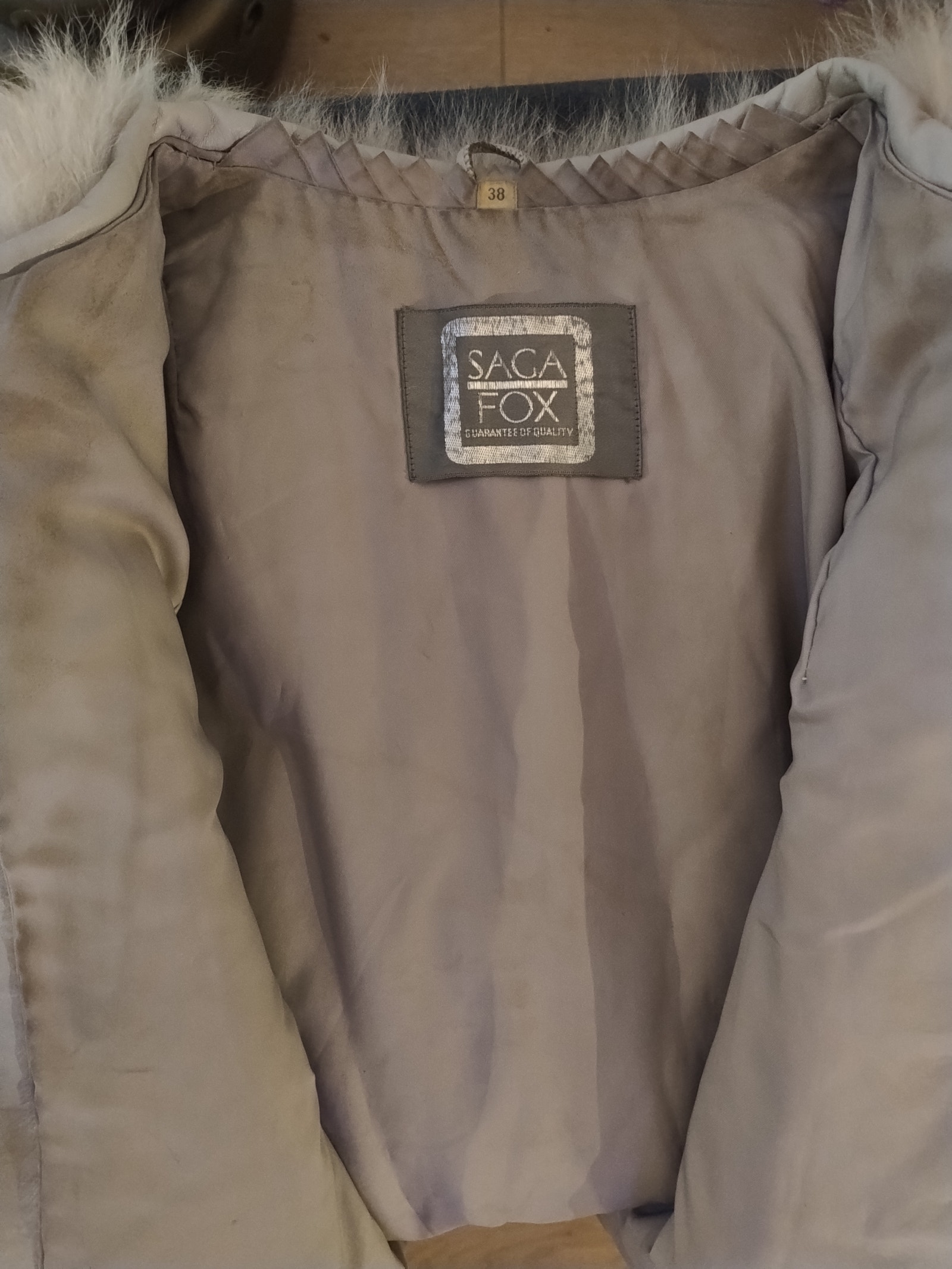 Råflott vintage pelskåpe fra Saga fox | FINN-torget