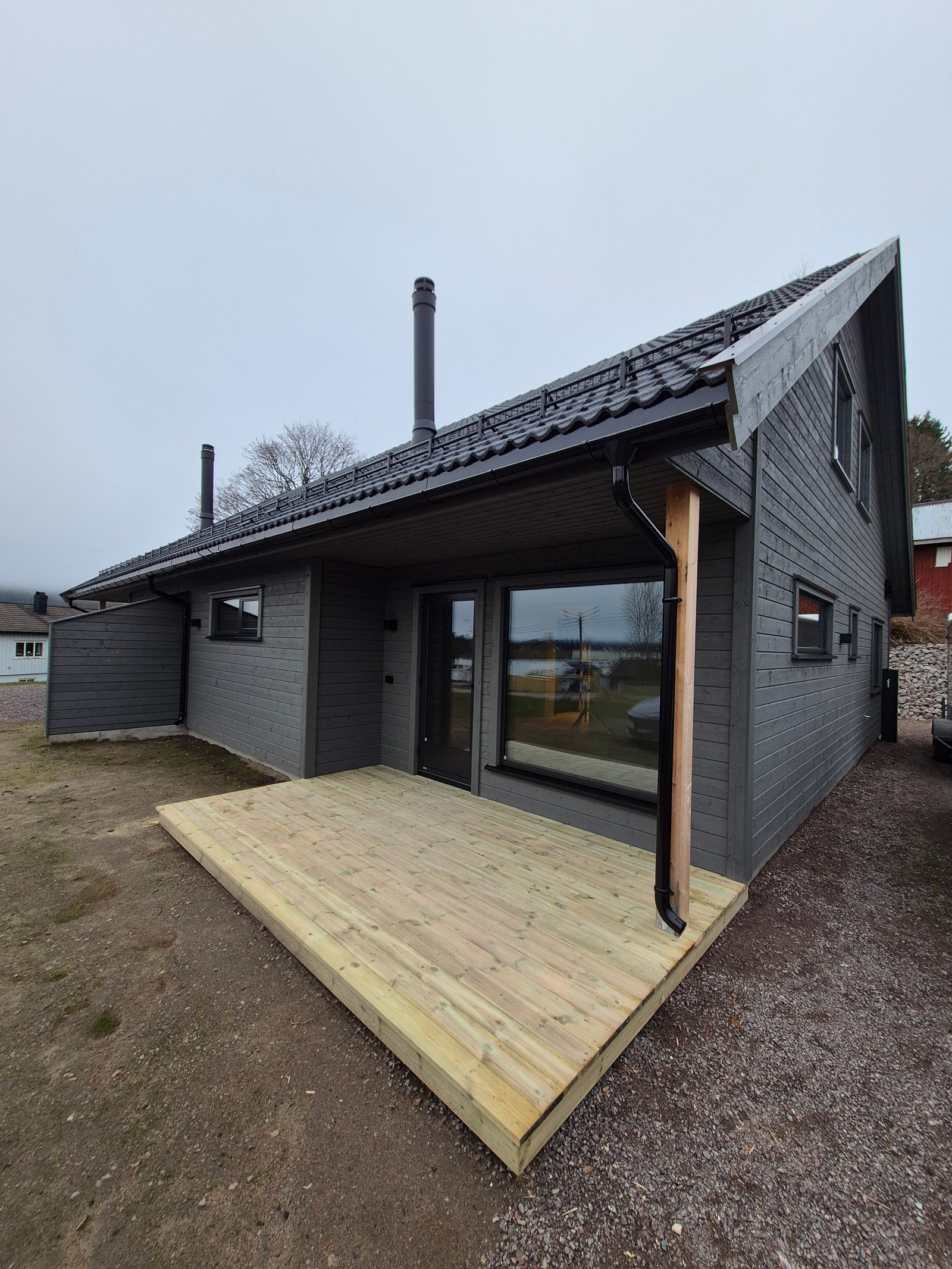 Flott terrasse mot syd / vest