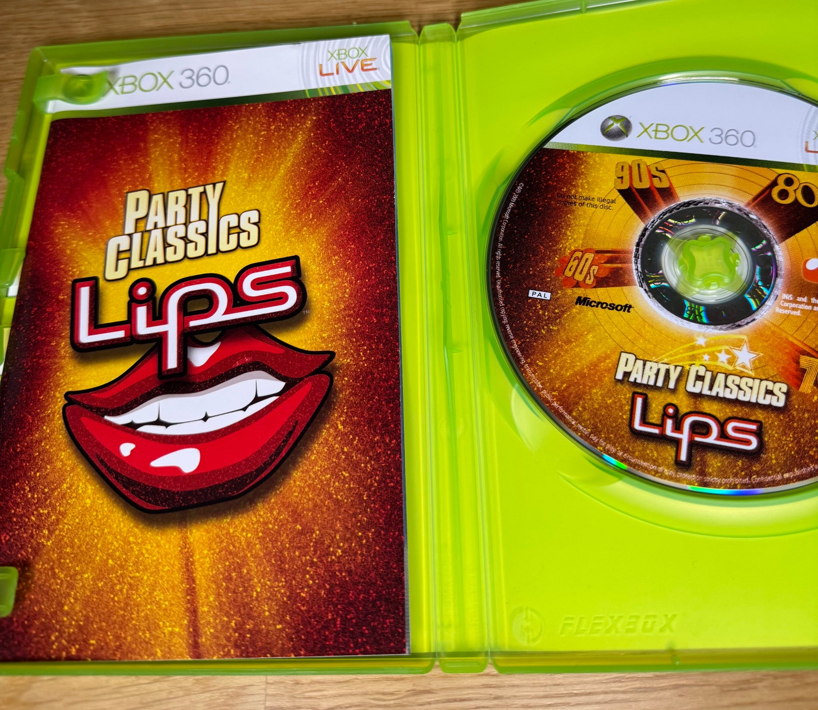 Jeu Xbox 360 - Lips : Party Classics - Version Française Complète En Bon État