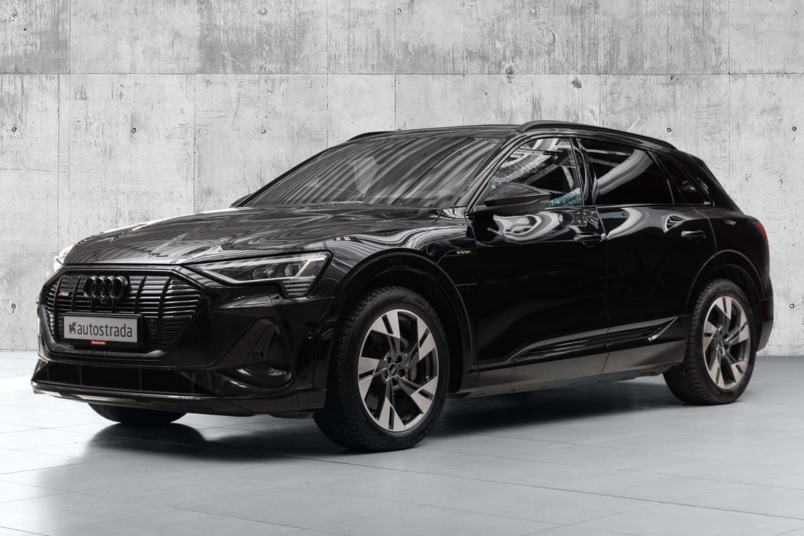 Audi e-tron S-Line |360|Kork|20"|Sort optikk|Sportss|Luft| 2022, 63 600 km, kr 339 000,-