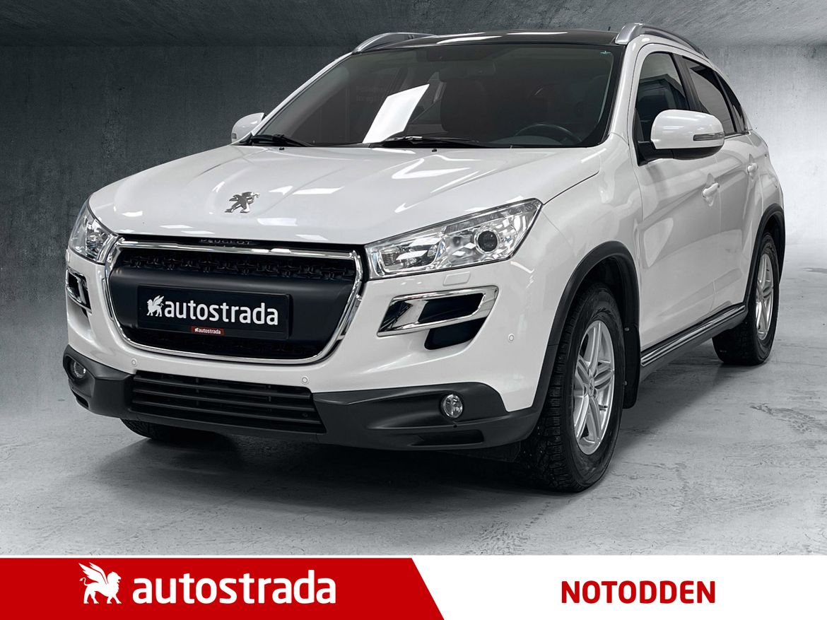Peugeot 4008 4x4, 1.6 HDi 115 hk,Lav km, Komplett service 2015, 86 800 km, kr 129 000,-