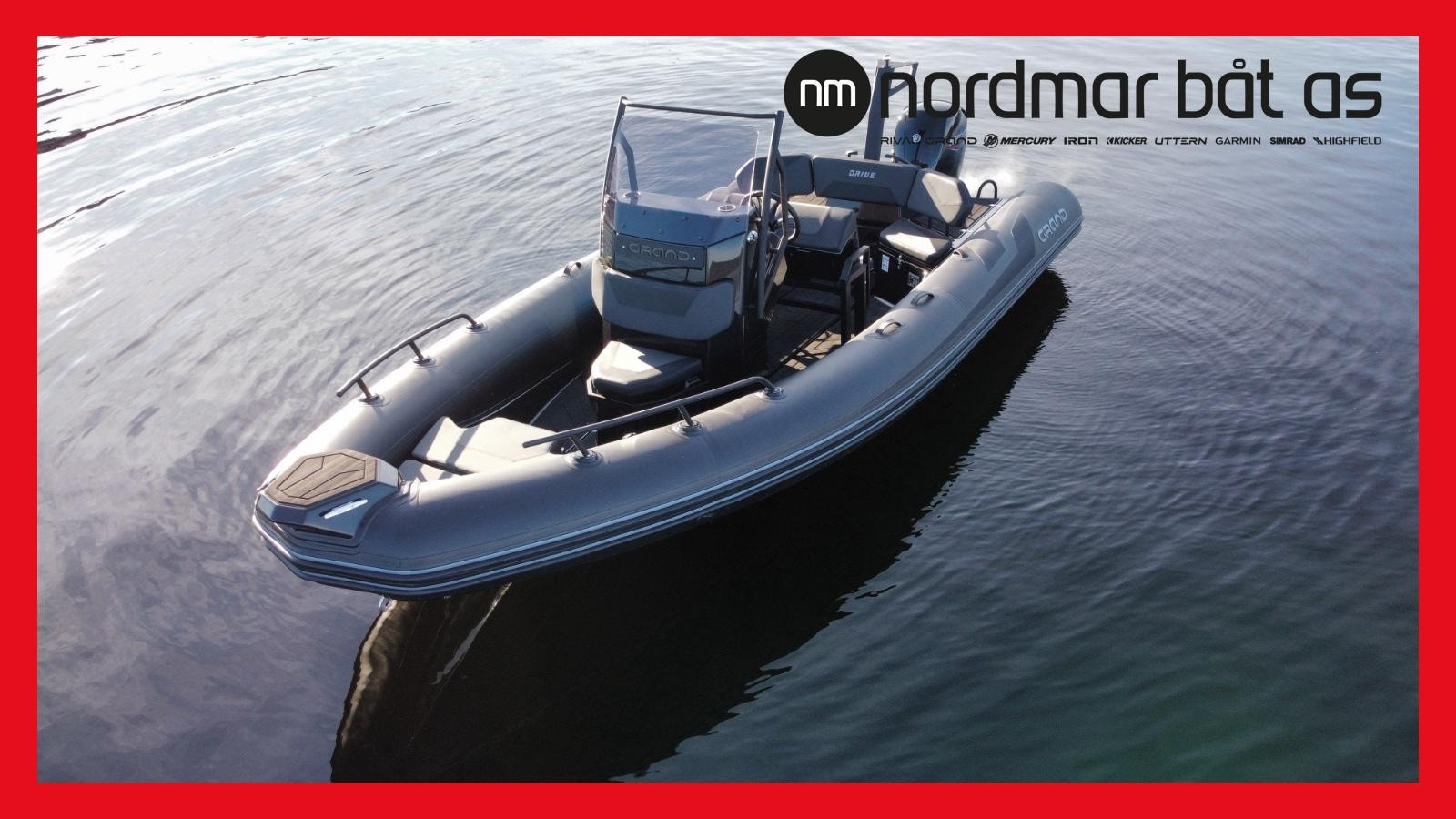 Bilde av 'Grand Drive 600 ( D600 ) Mercury 150HK MOTOR KAMPANJE - Ultimate Black Edition 2'