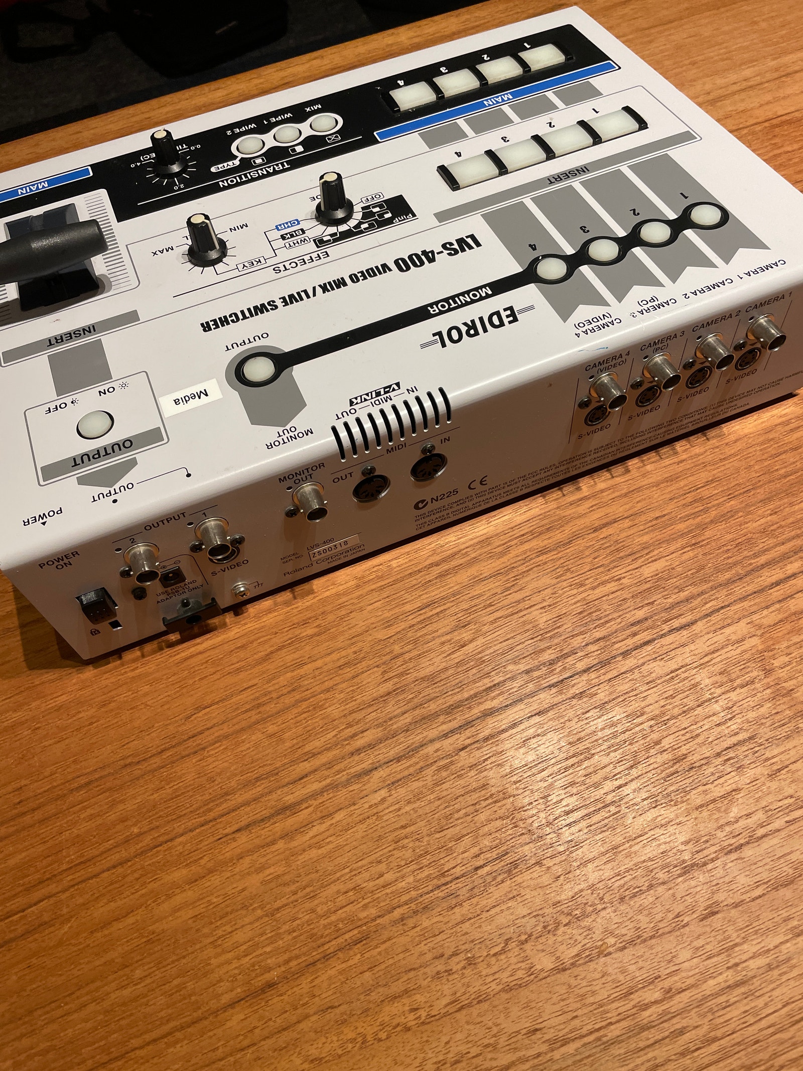 Edirol LVS-400 videomikser/switcher for liveproduksjon. | FINN-torget