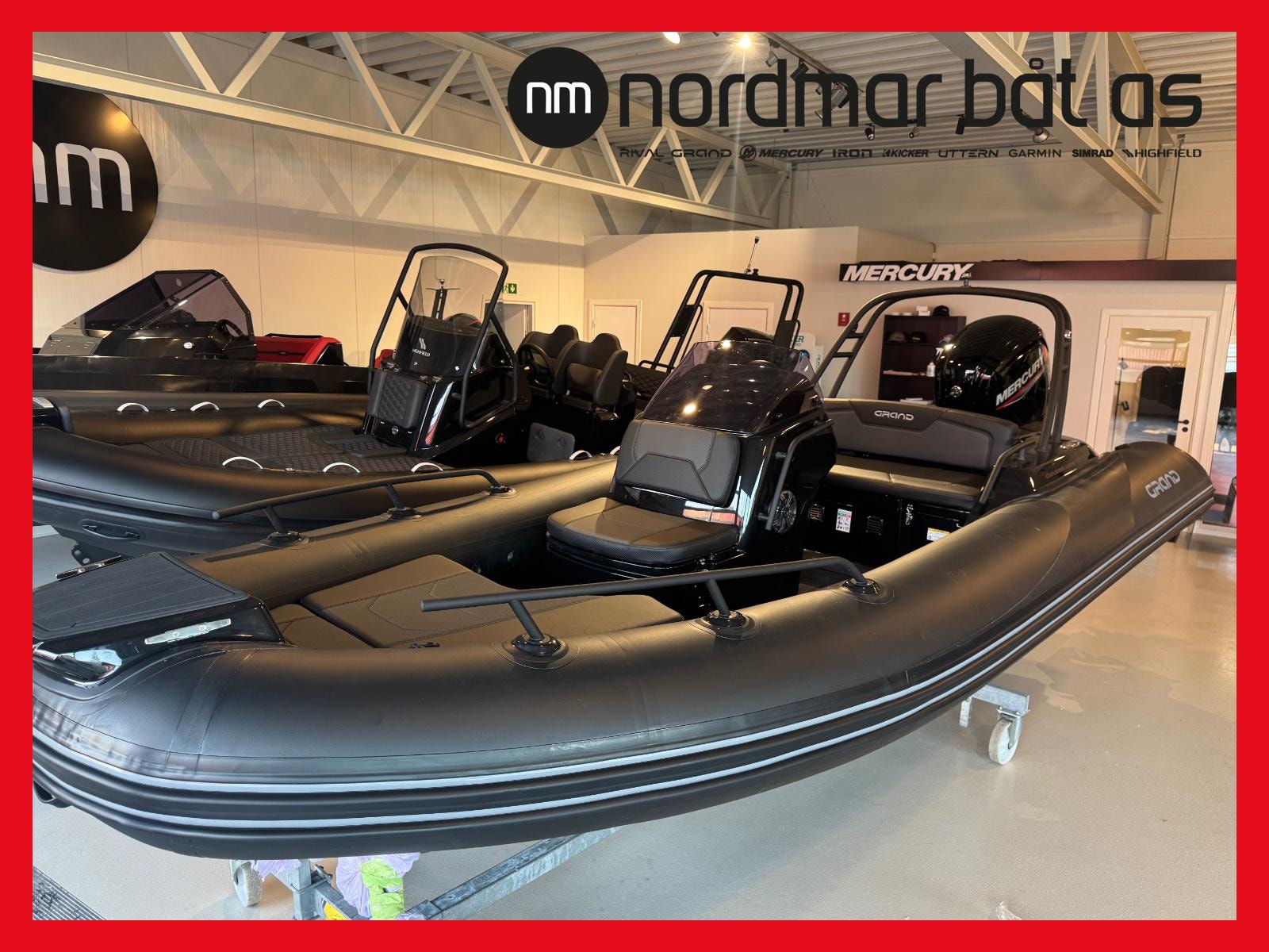 Bilde av 'Grand 500 UBE - (Classic White 329.000.-) - Mercury 60HK - ALLE GRAND I UTSTILLI'