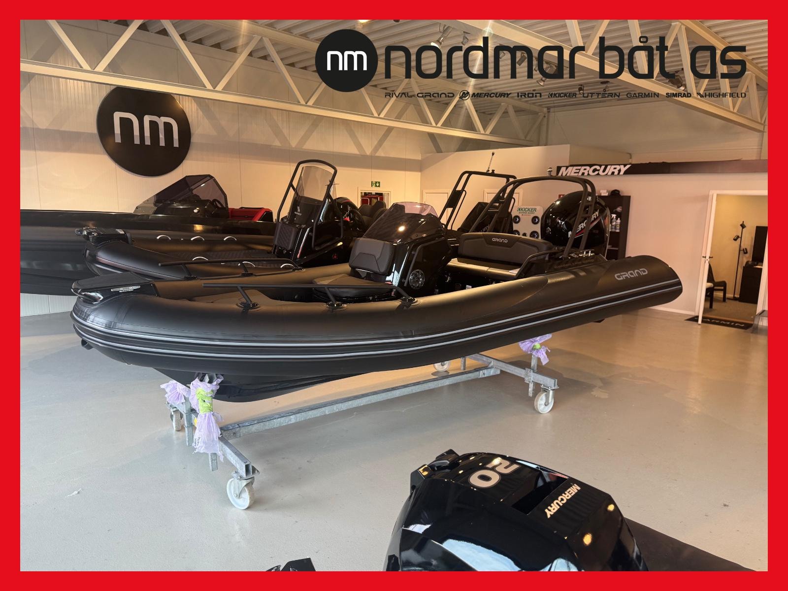 Bilde av 'Grand 500 Ultra Black Edition ( UBE ) - Mercury 115HK - MASSE UTSTYR - ALLE GRAN'