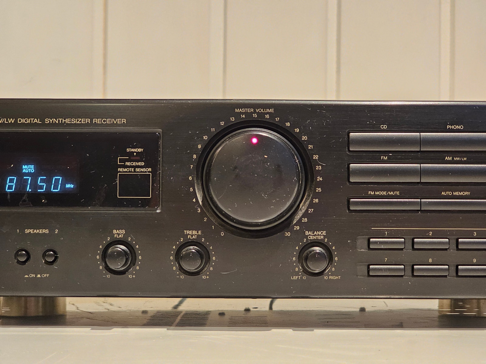 Ampli-tuner JVC RX308 FM/MW/LW - Récepteur Numérique Synthétiseur Testé Garanti 1 An