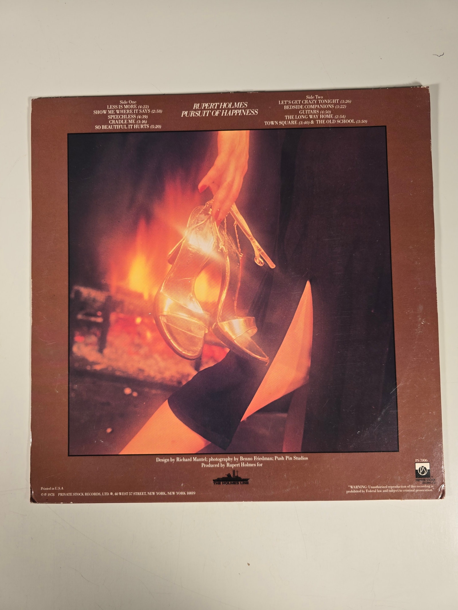 Rupert Holmes – Pursuit Of Happiness | FINN-torget