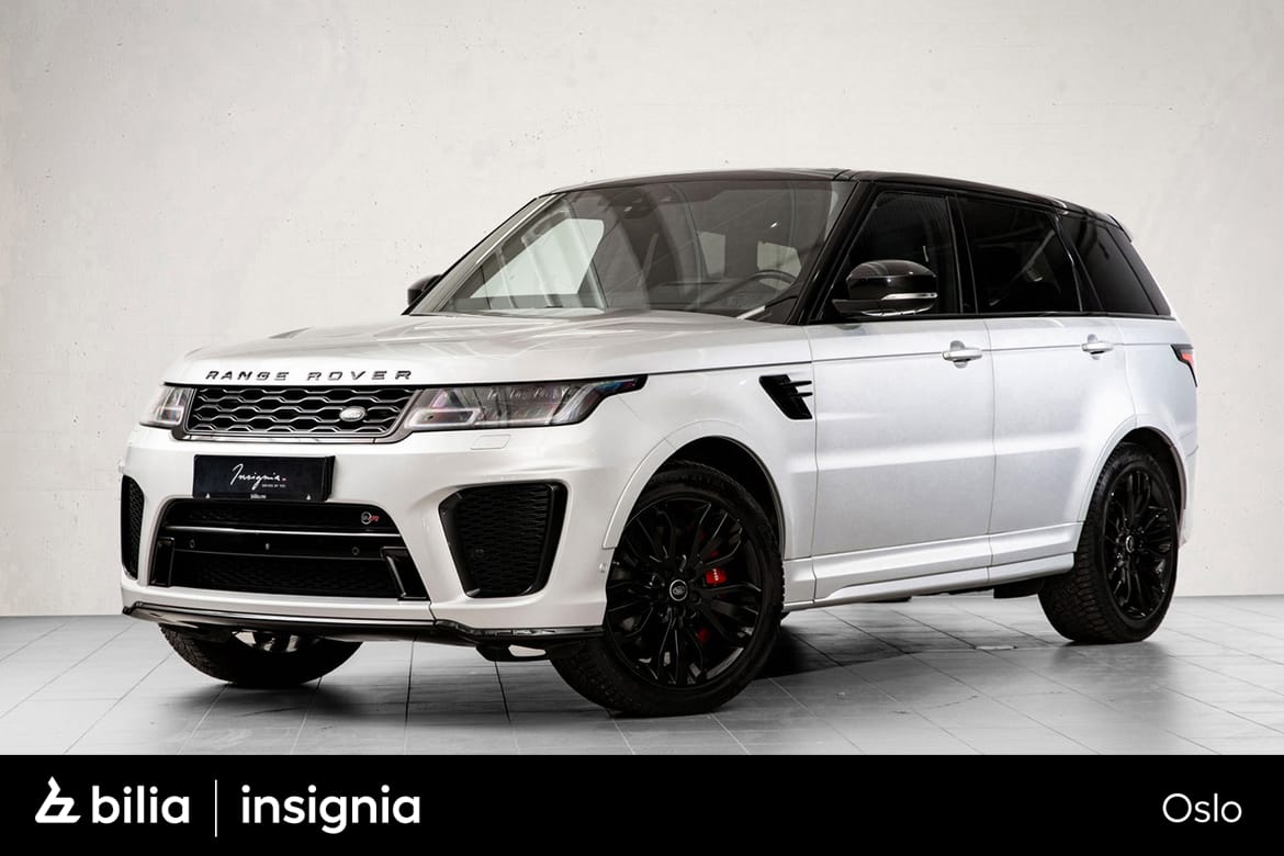Rå 2019 Range Rover Sport SVR