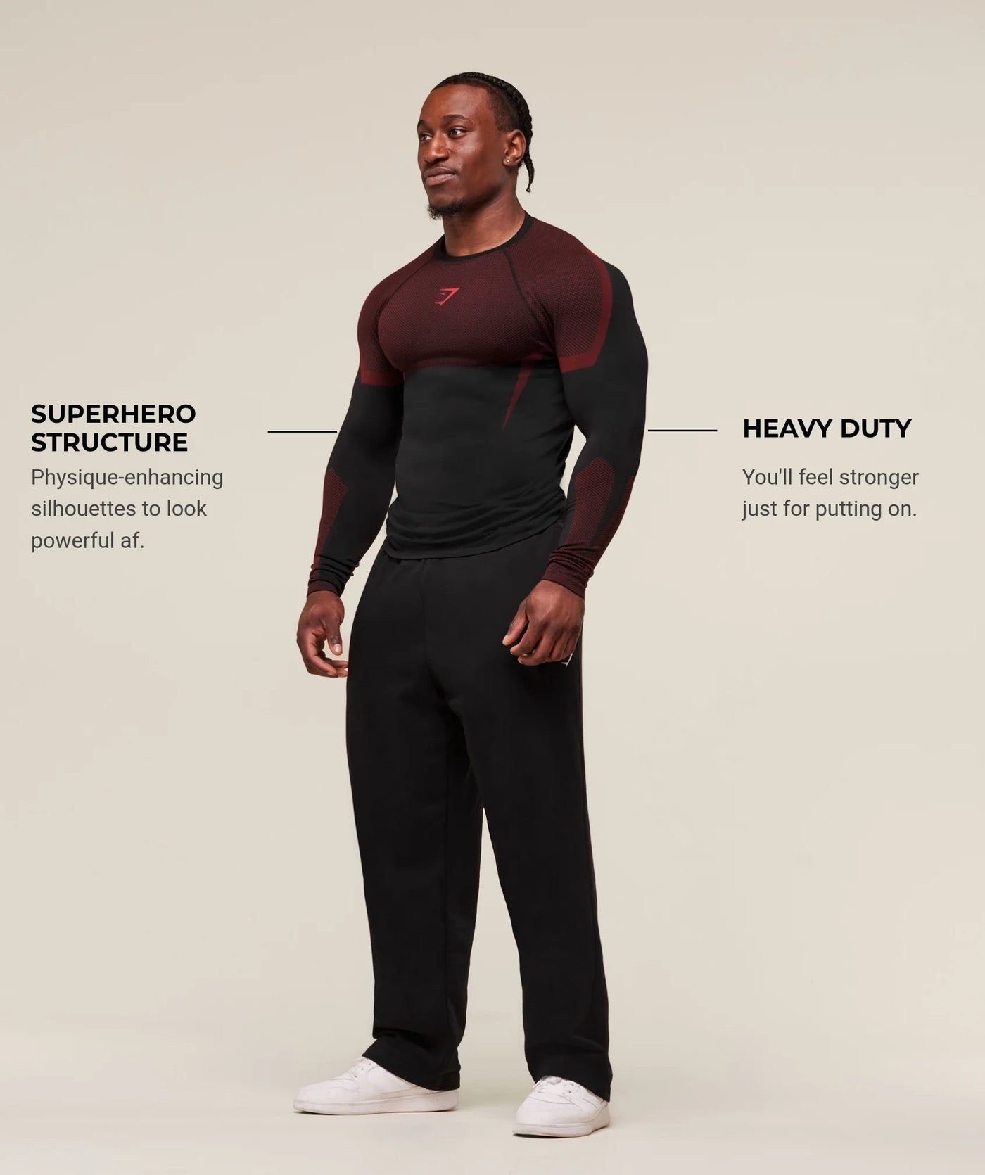Gymshark Onyx 5.0 Rød | FINN-torget