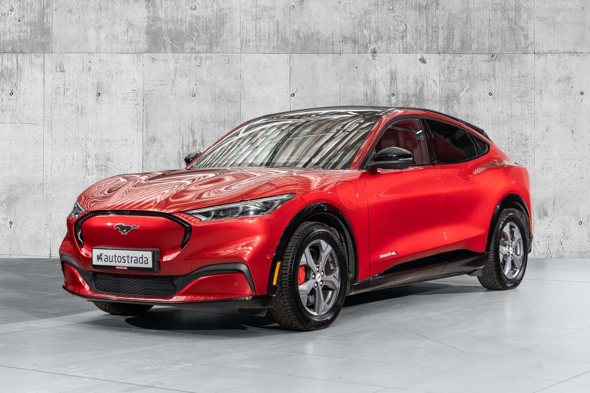 Ford Mustang Mach-E LONG RANGE/B&O/360/SKINN/MINNE/ACC 2022, 31&nbsp;800&nbsp;km, 419&nbsp;000&nbsp;kr