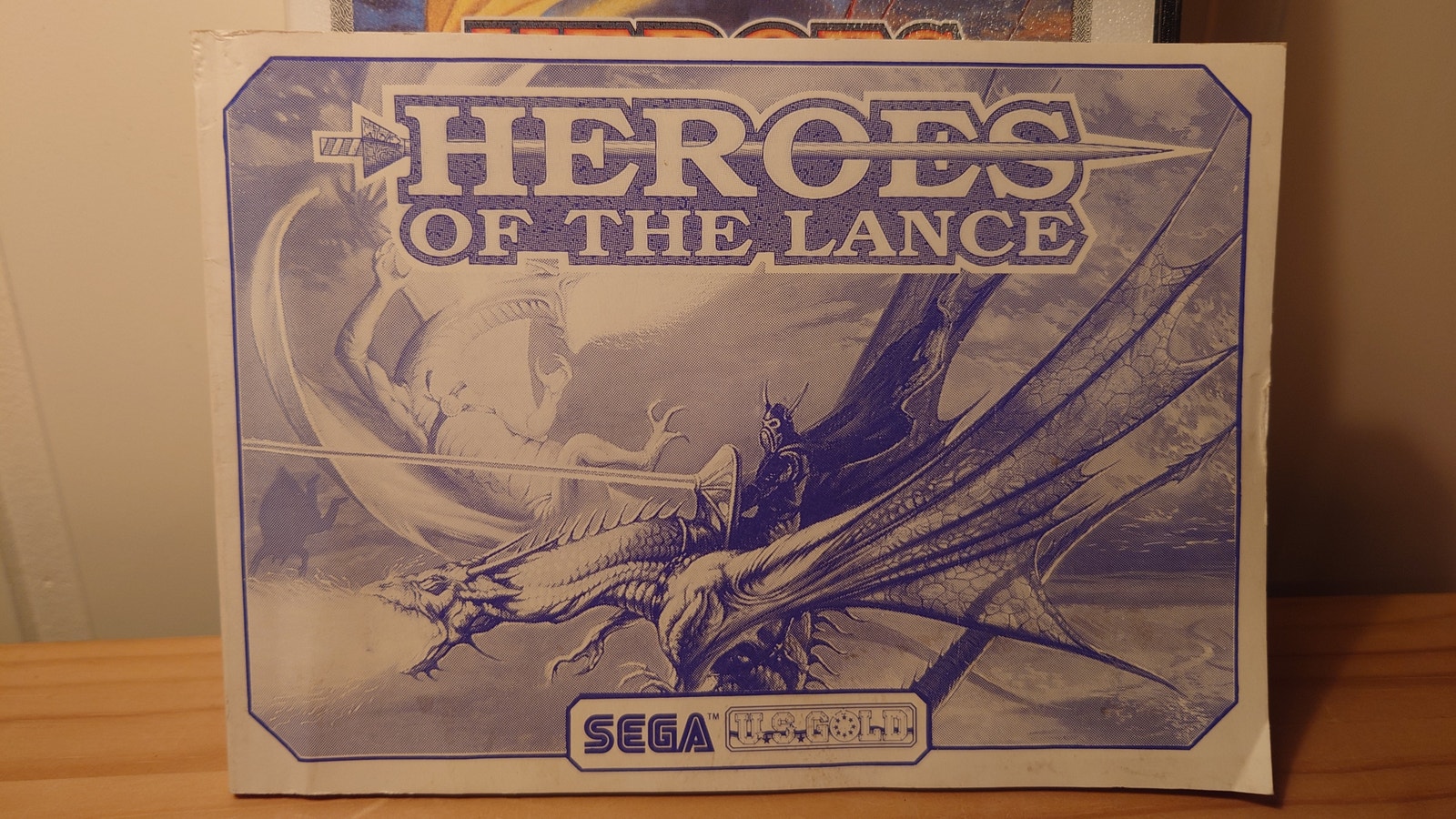 Advanced Dungeons & Dragons Heroes of the Lance - SEGA Master System - CIB - PAL