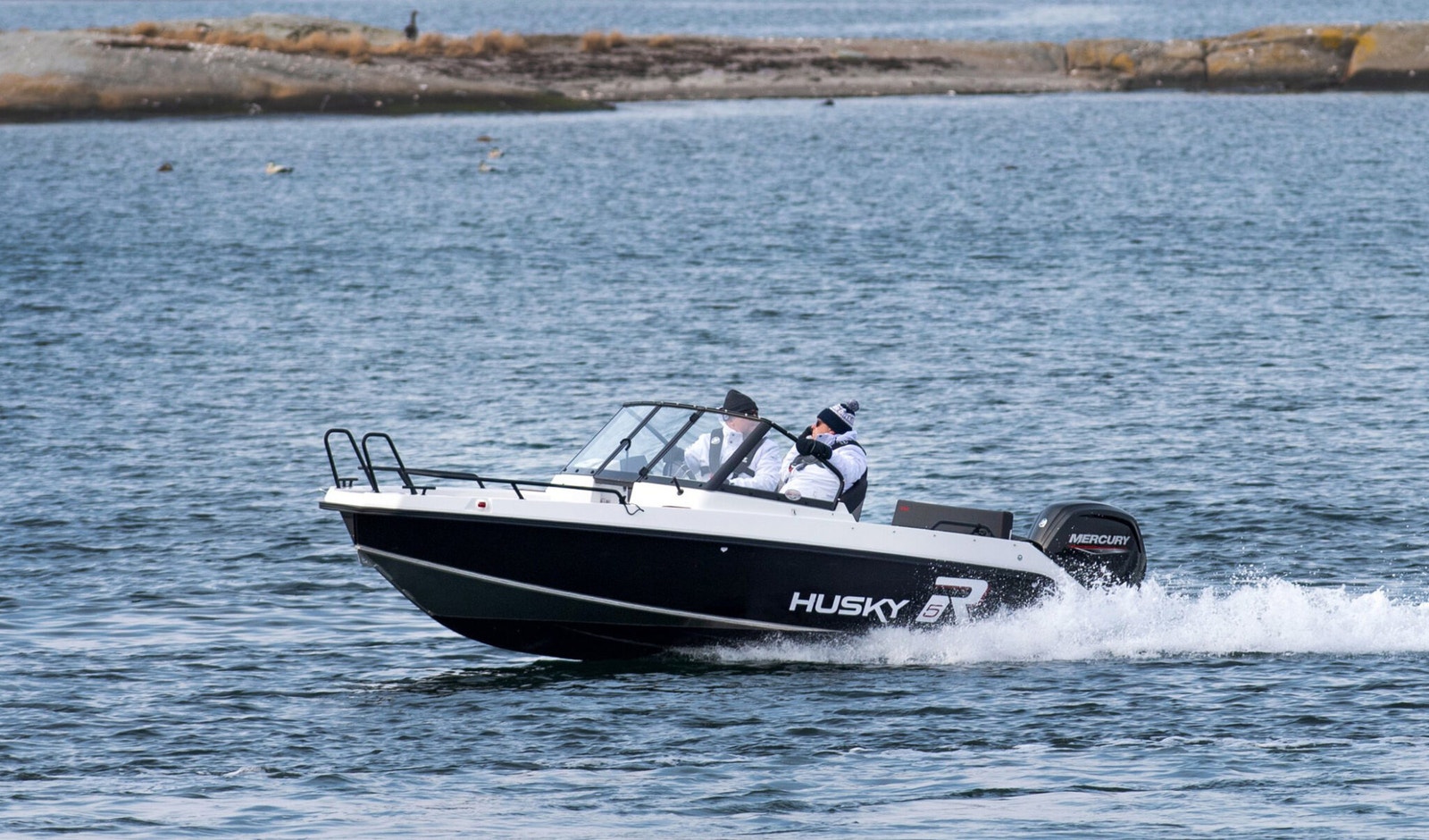 Bilde av 'Finnmaster Husky R5 m/Yamaha F80'