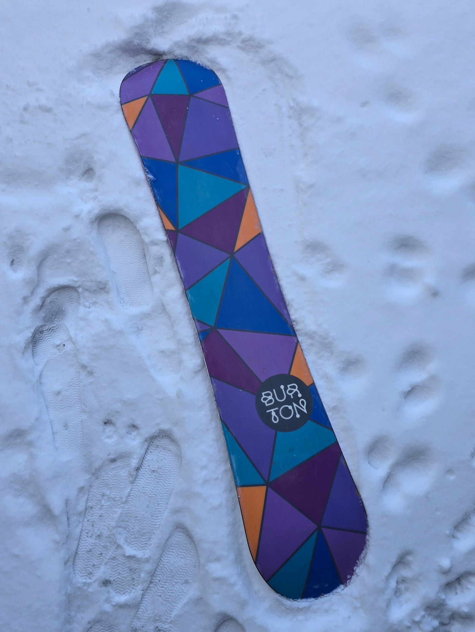 Snowboard – Burton Genie 150 cm med Burton Citizen bindinger