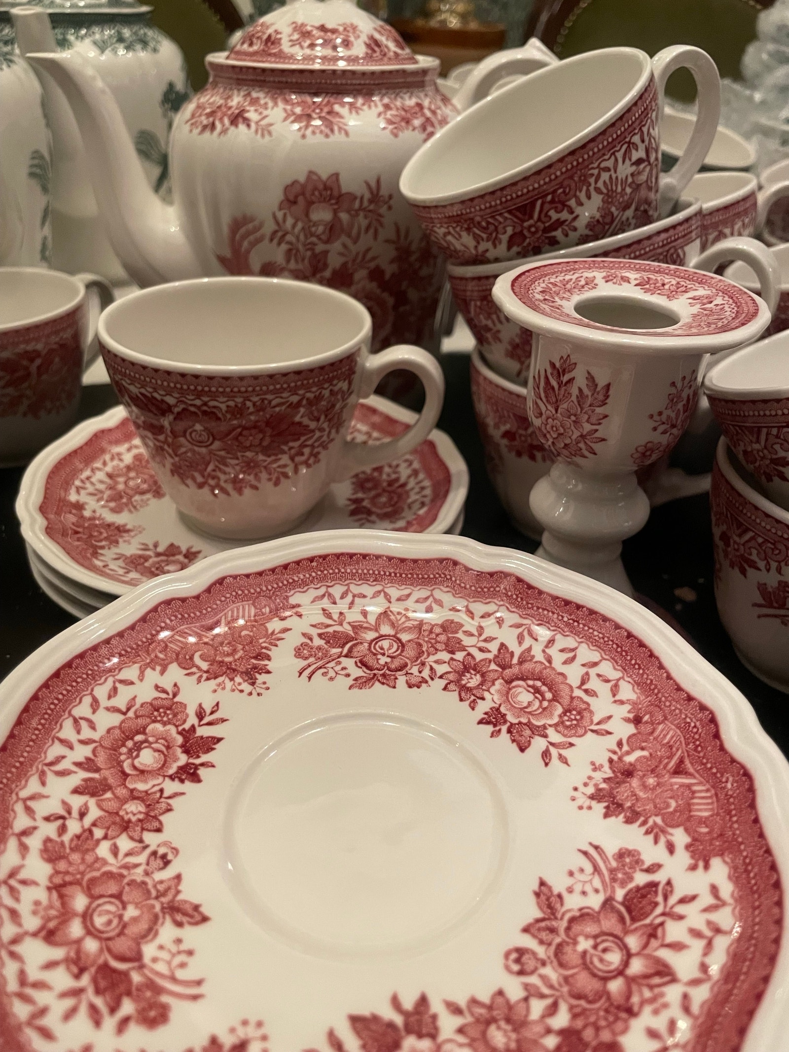 Rest av Villeroy & Boch Fasan rød kaffe/te servise | FINN-torget