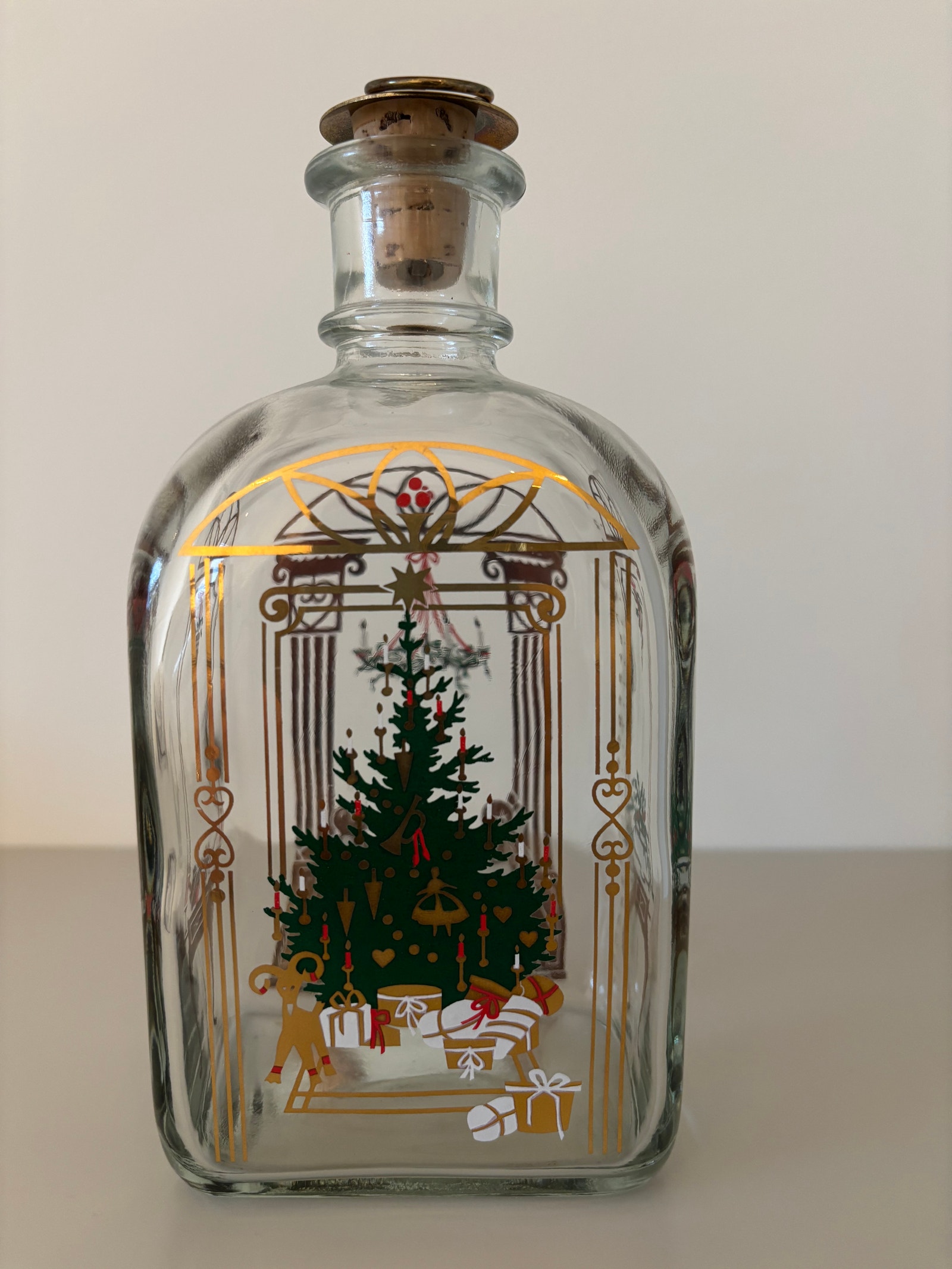 Vintage Holmegaard Juleflaske 1991 | FINN-torget