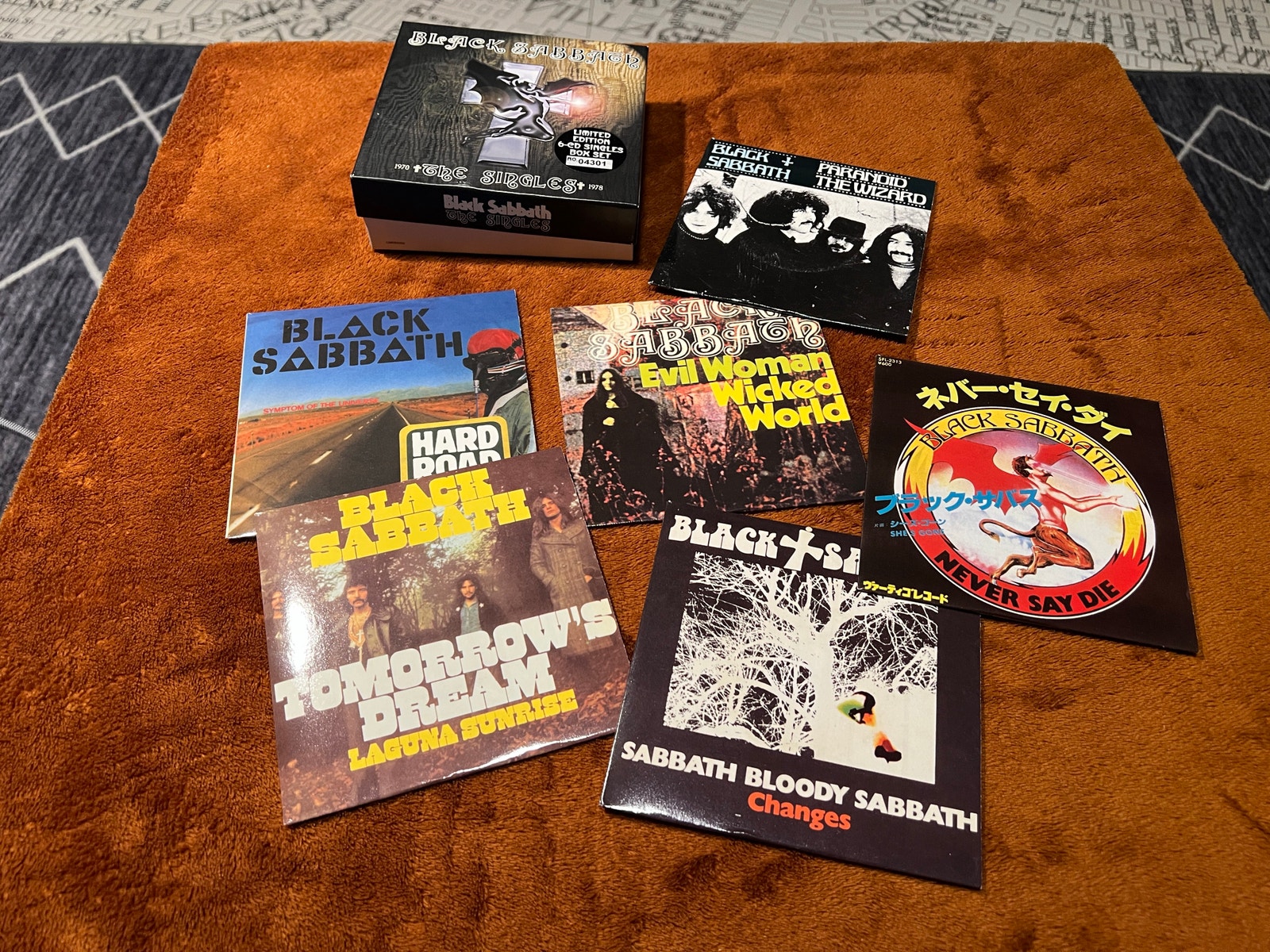 Black Sabbath Limited Edition 6 CD Singles Box Set Ozzy | FINN-torget